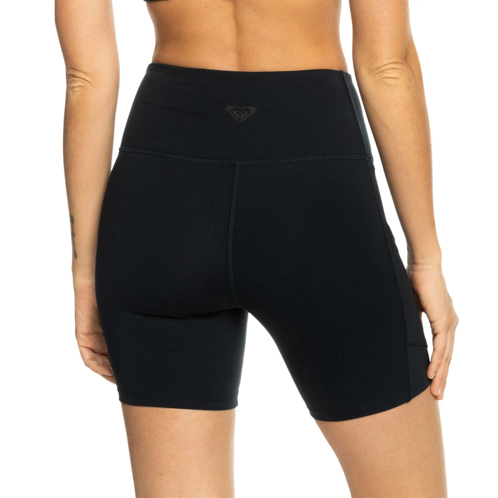 Roxy Womens Heart Into It Biker Running Shorts - Image 2