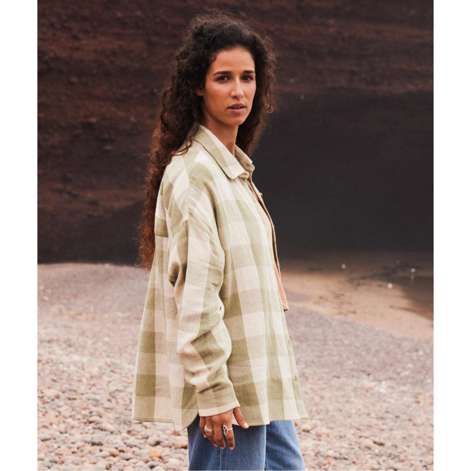 Roxy Womens Lets Get Away Long Sleeve Shirt - Image 9
