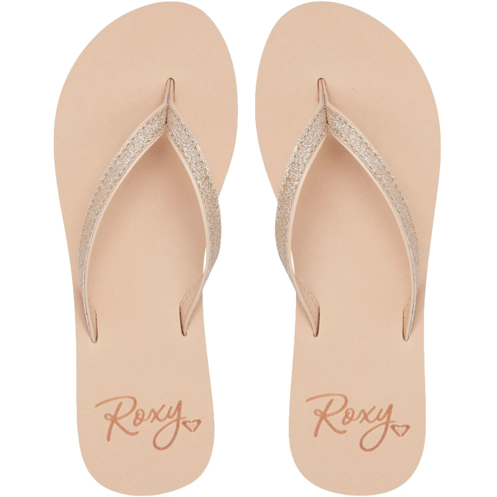 Roxy Womens Napili Summer Glitter Sandals Flip Flops - Image 4