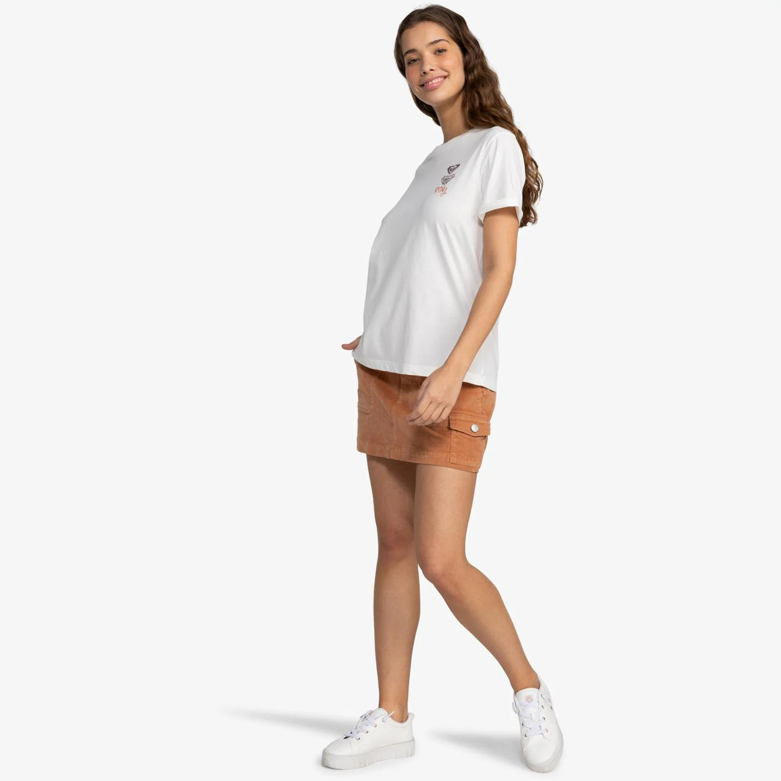 Roxy Womens Noon Ocean Art Short Sleeve T-Shirt - Image 16
