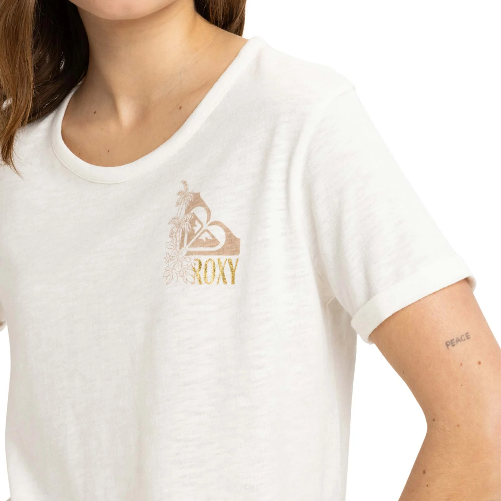 Roxy Womens Oceanwave Regular Short Sleeve T-Shirt - Image 10