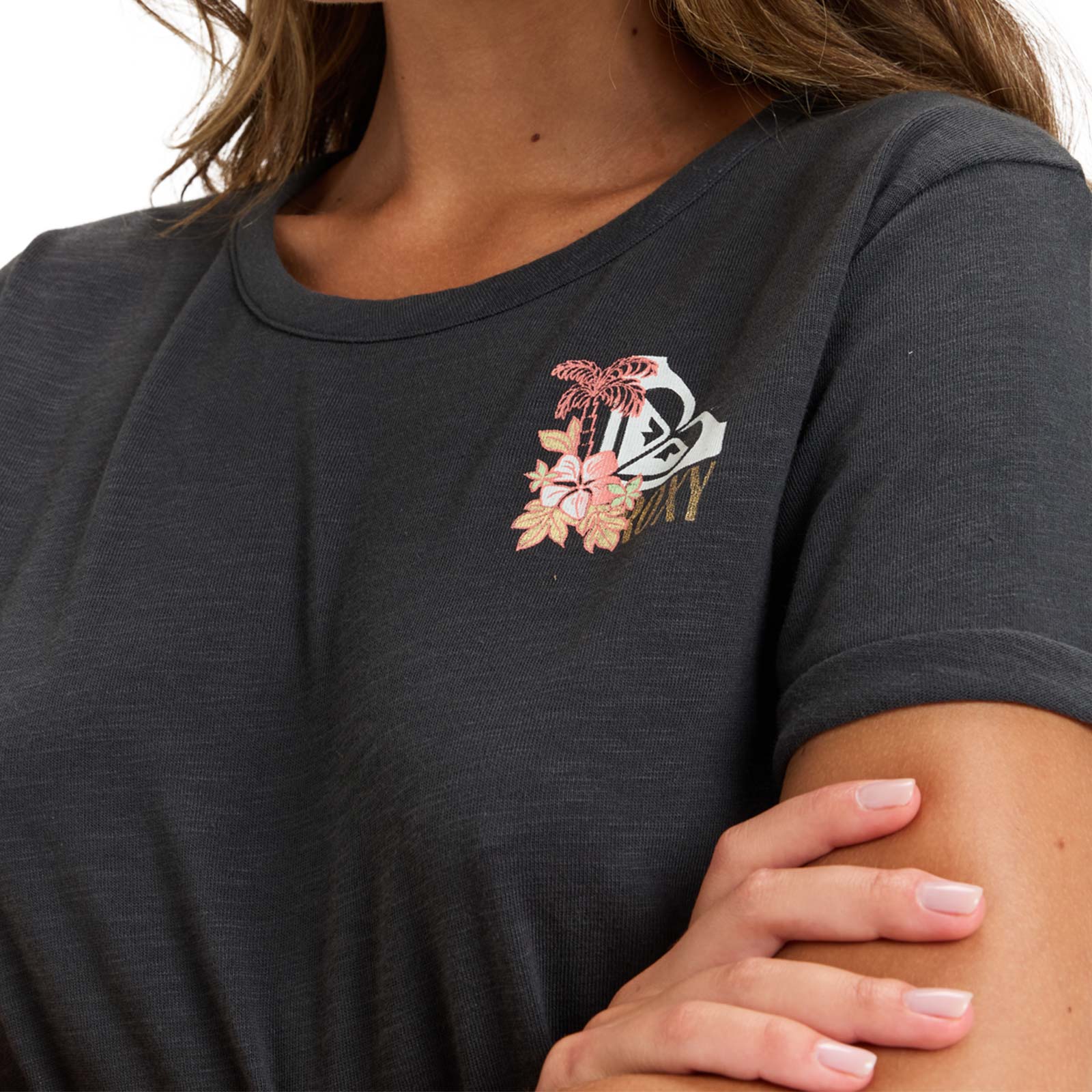 Roxy Womens Oceanwave Regular Short Sleeve T-Shirt - Image 6