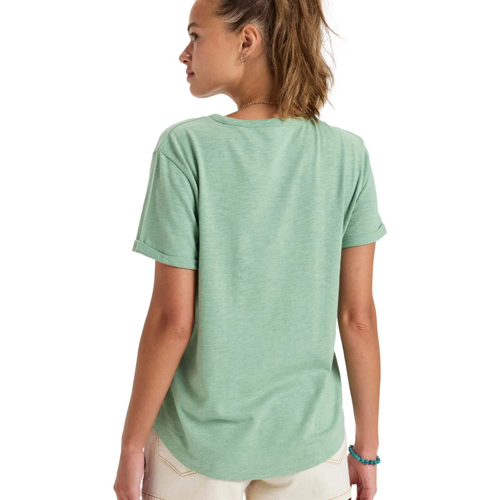 Roxy Womens Oceanwave Regular Short Sleeve T-Shirt - Image 8