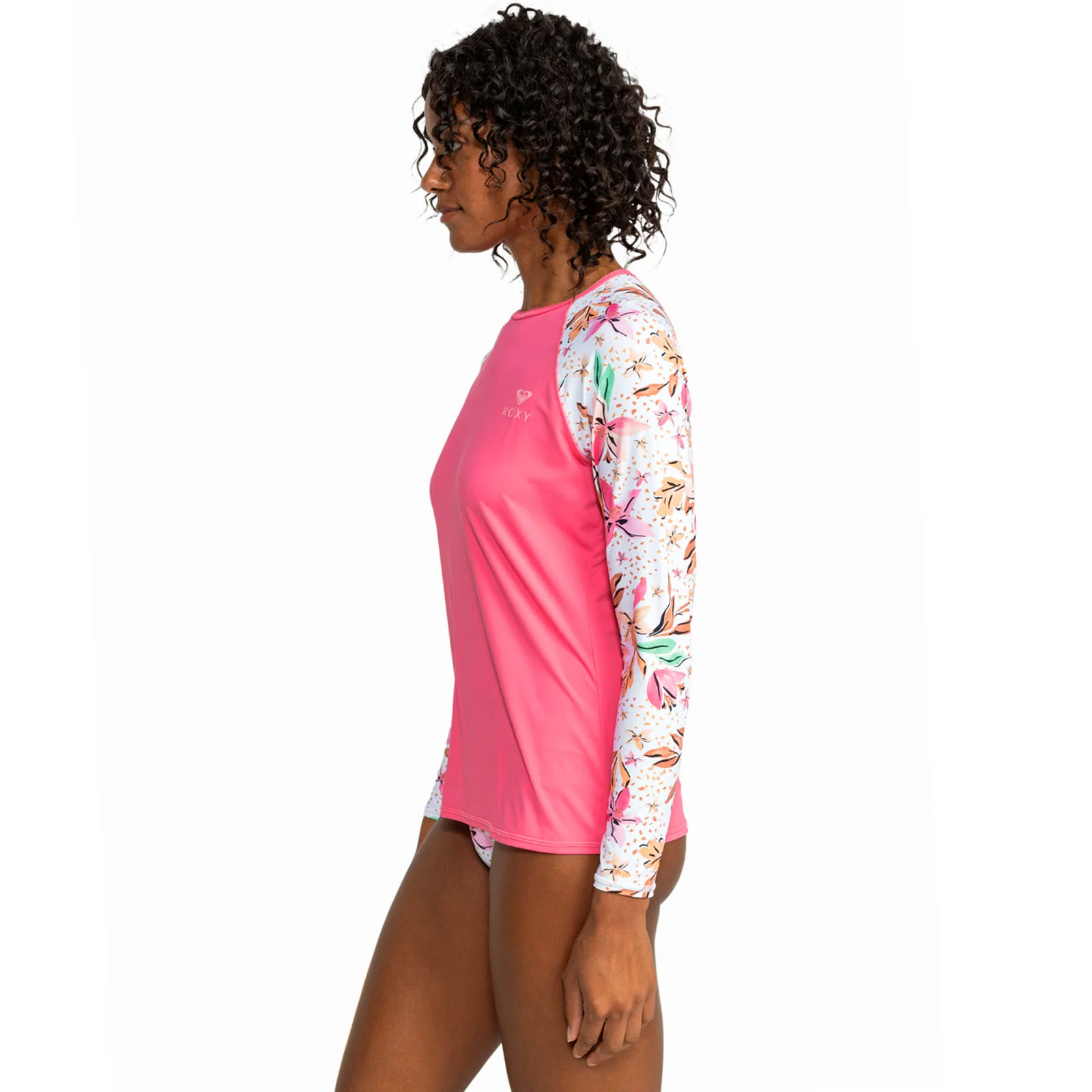 Roxy Womens Printed Swim UV Protect Long Sleeve Rash Vest - Image 7