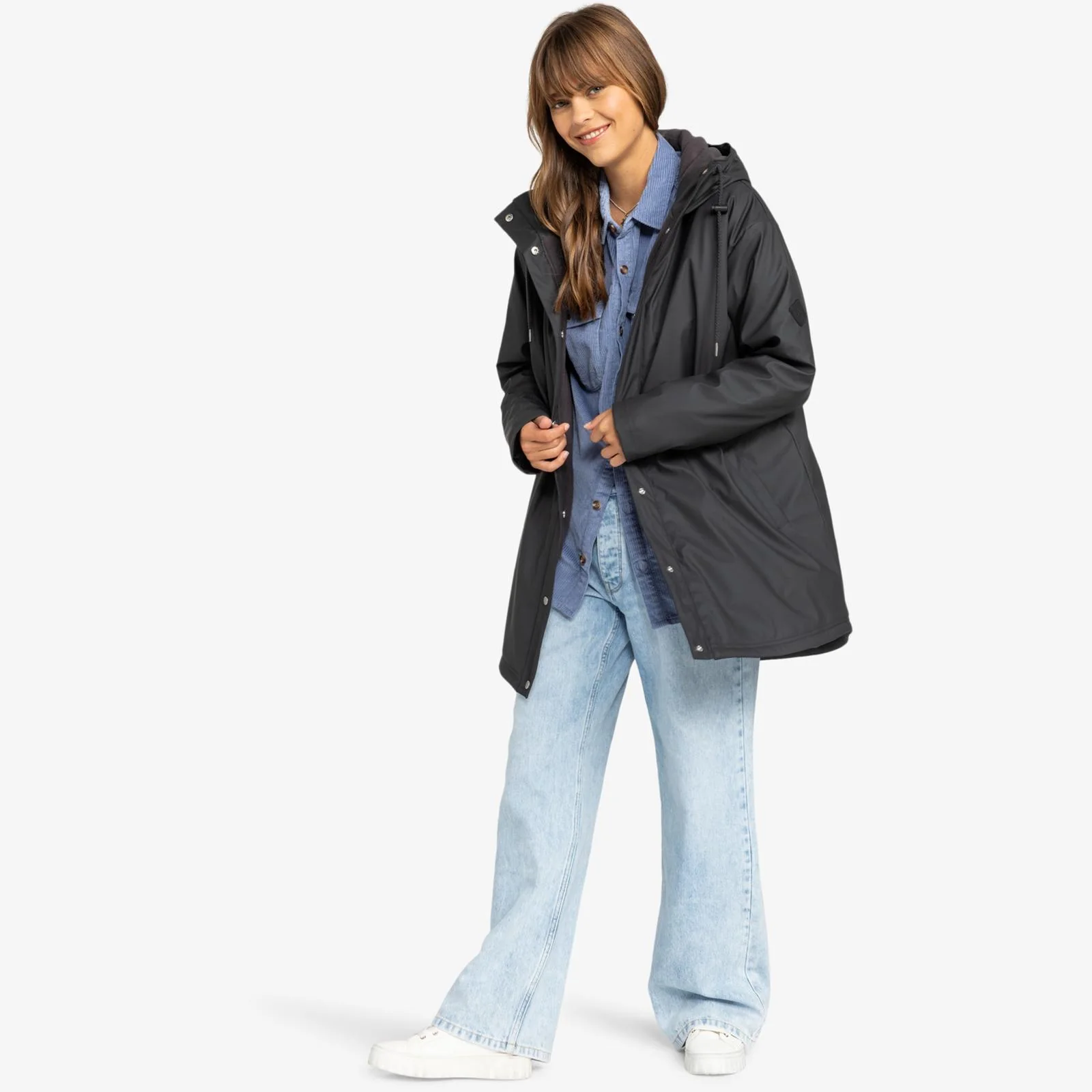 Roxy Womens Rain Road Waterproof Rain Jacket - Image 17