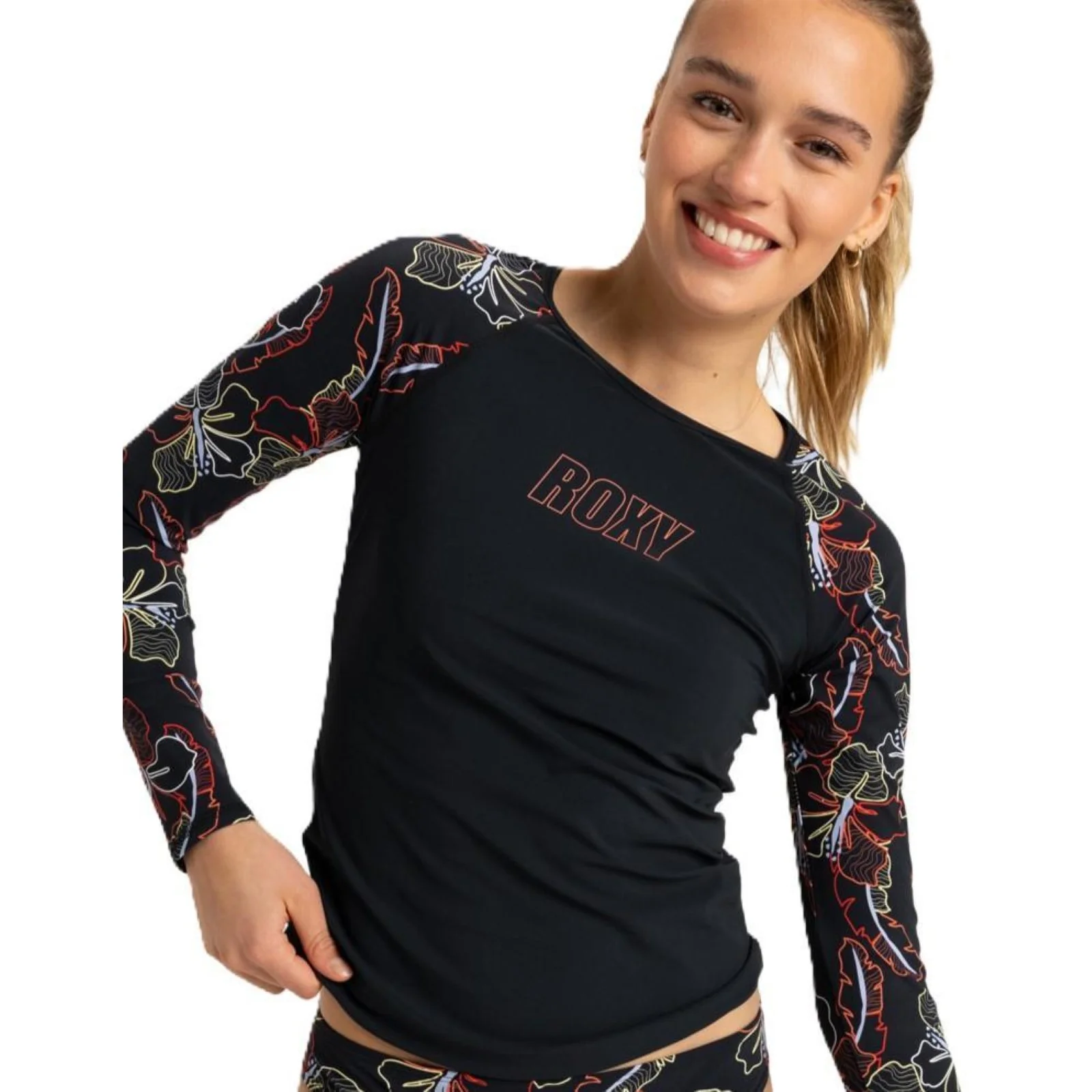 Roxy Womens Roxy Active Long Sleeve Rash Vest