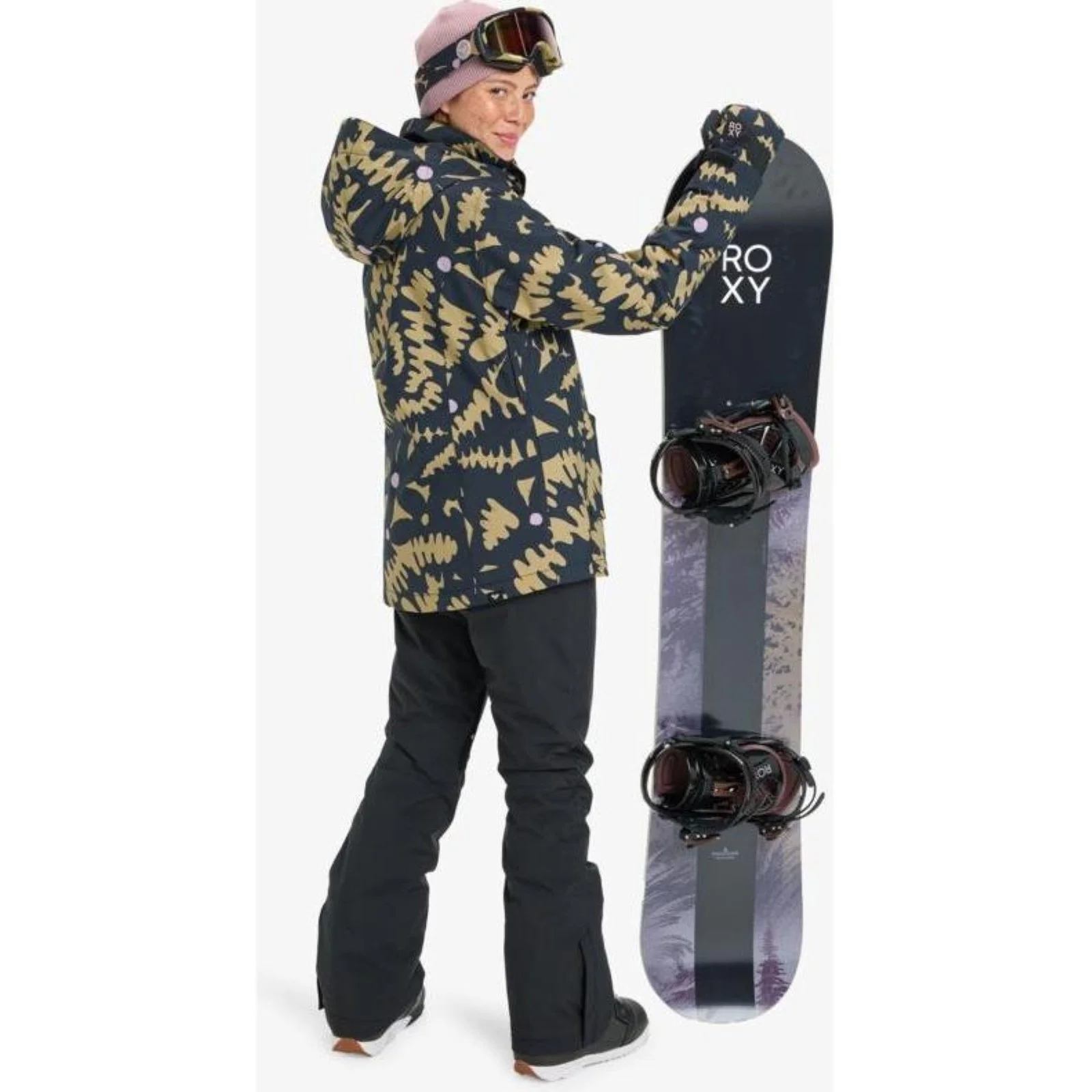 Roxy Womens Roxy Jetty Waterproof Ski Jacket - Image 3