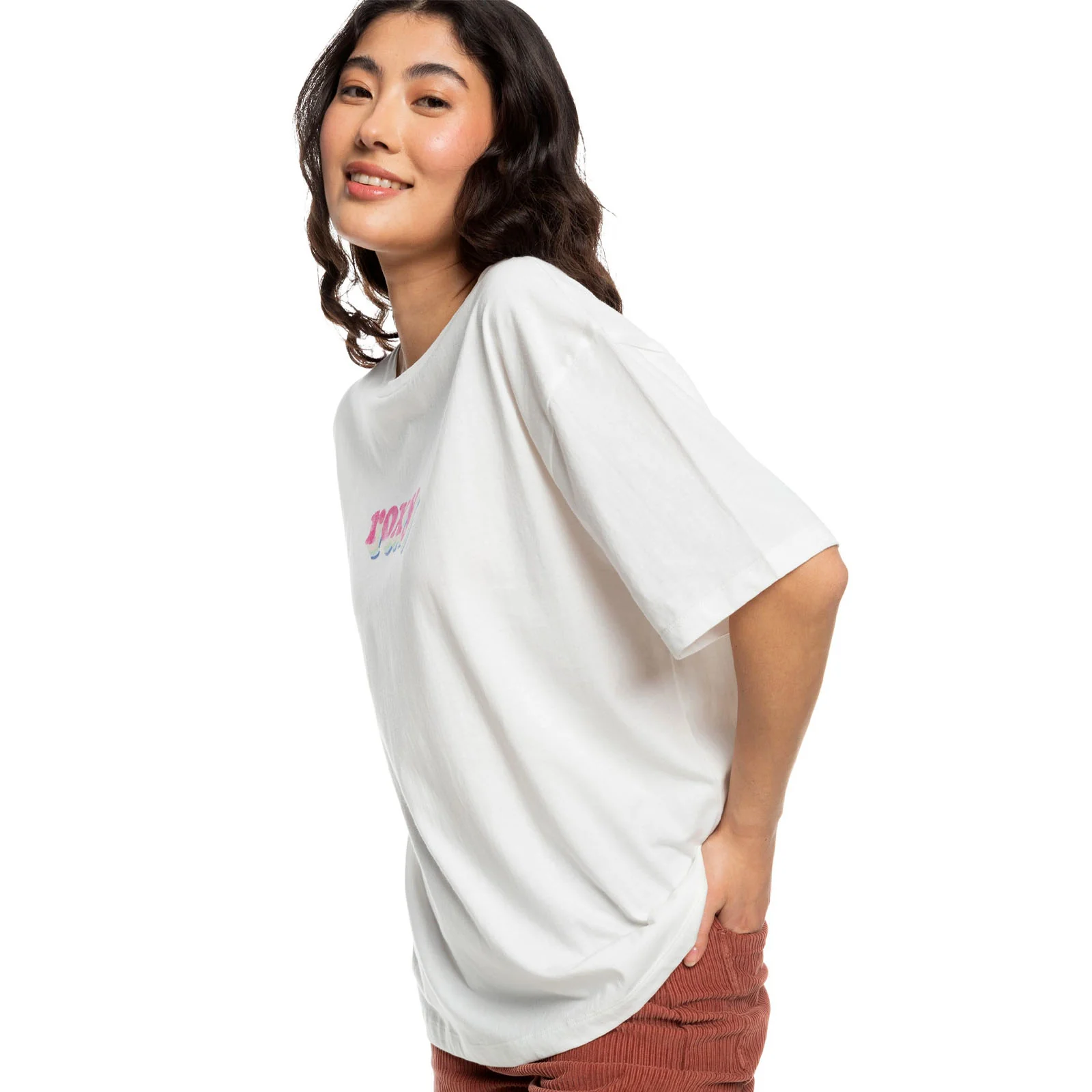 Roxy Womens Sand Under The Sky Oversized T-Shirt - Image 7