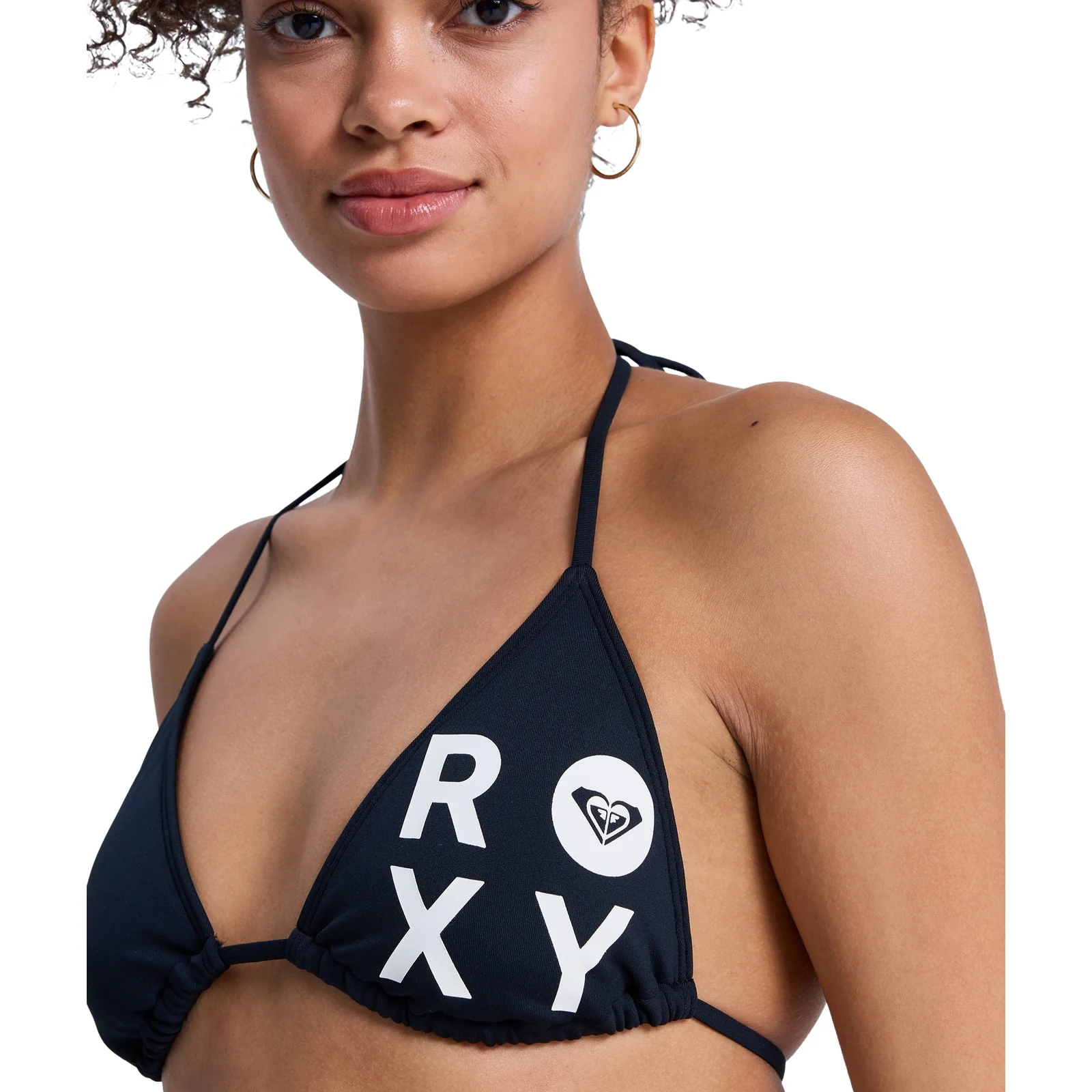 Roxy Womens Solid Essentials Two Piece Tiki Tri Bikini - Image 19