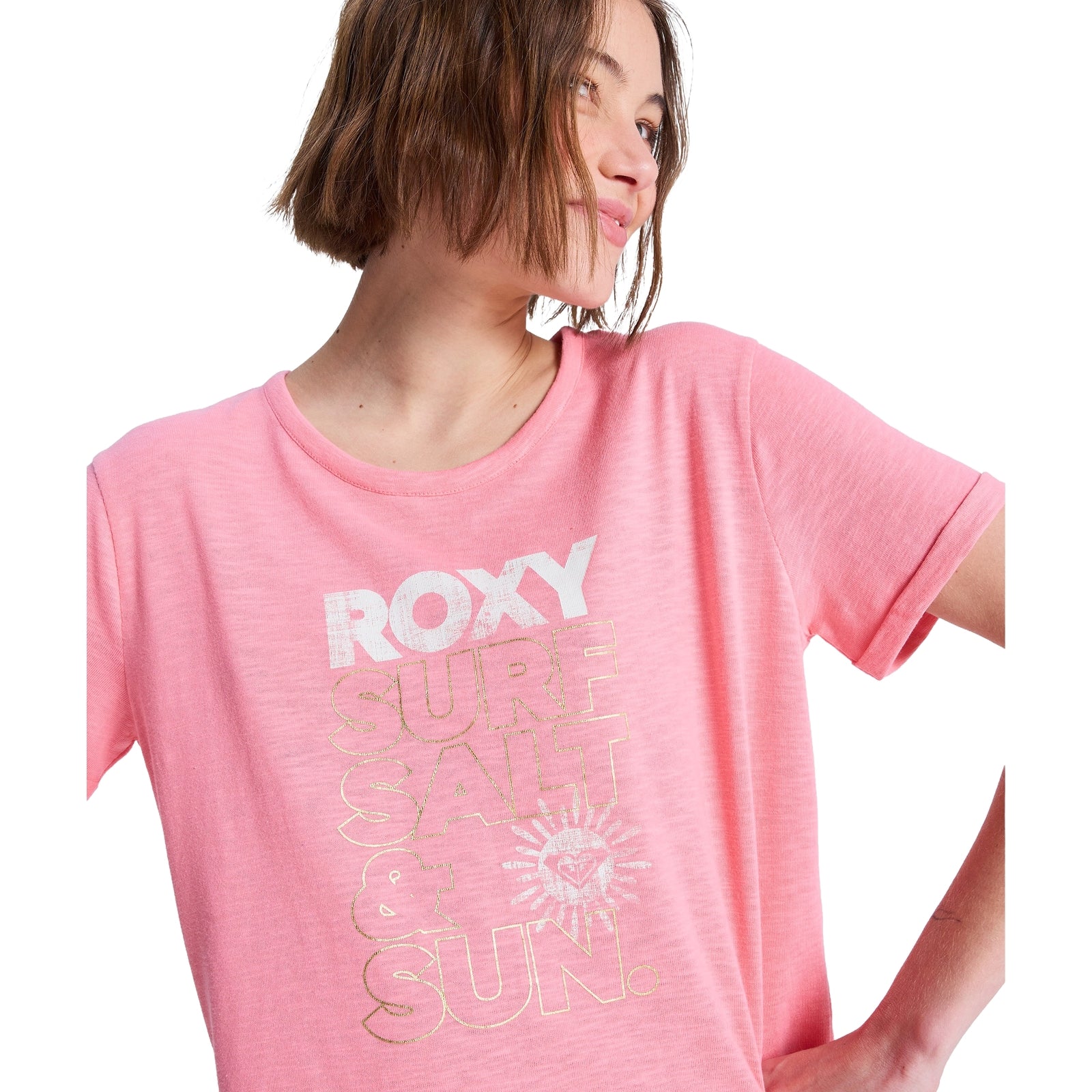 Roxy Womens VL Oceanwa Regu Short Sleeve T-Shirt - Image 4