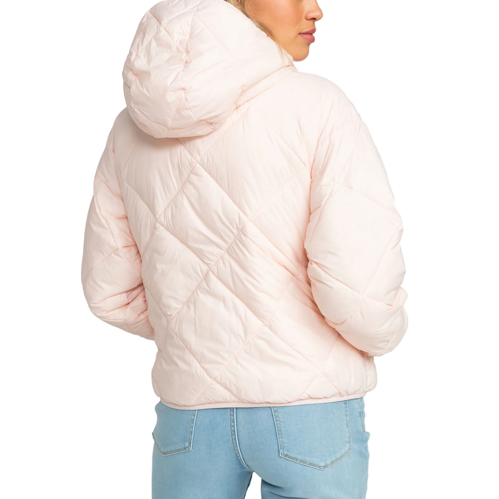Roxy Womens Wind Swept Hooded Packable Padded Jacket - Image 5