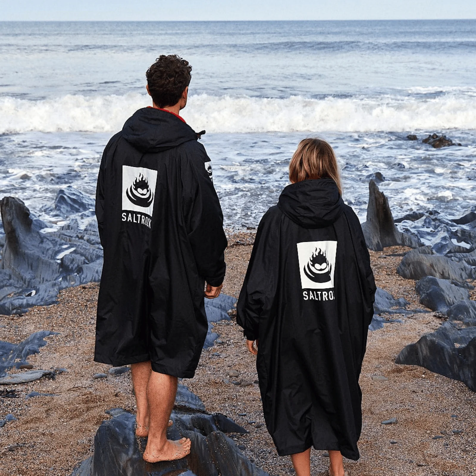 Saltrock Adults Four Seasons Robe Recycled Changing Robe - Image 23