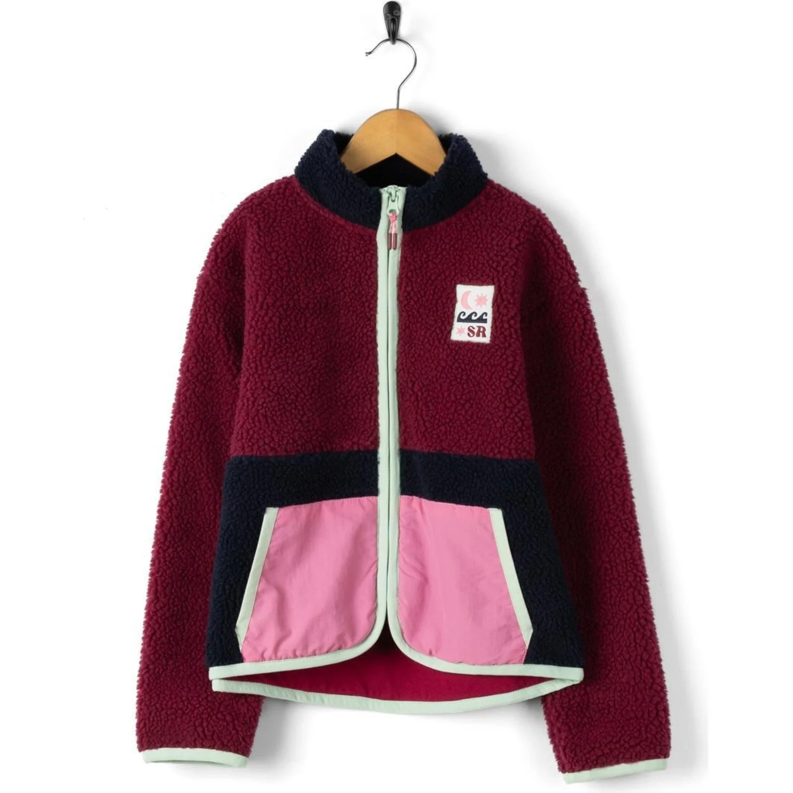 Saltrock Kids Emery Star Embroidered Full Zip Fleece