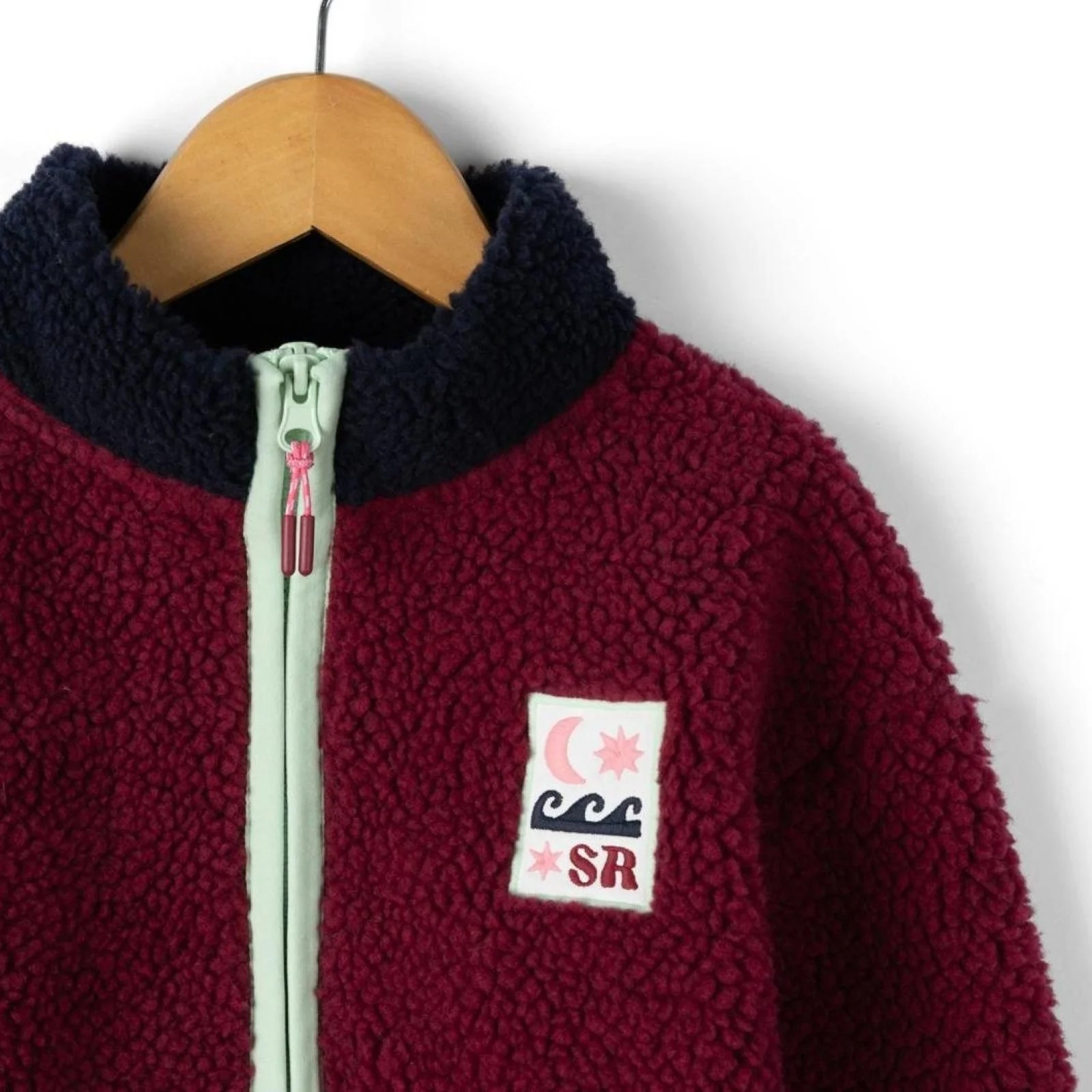 Saltrock Kids Emery Star Embroidered Full Zip Fleece - Image 3