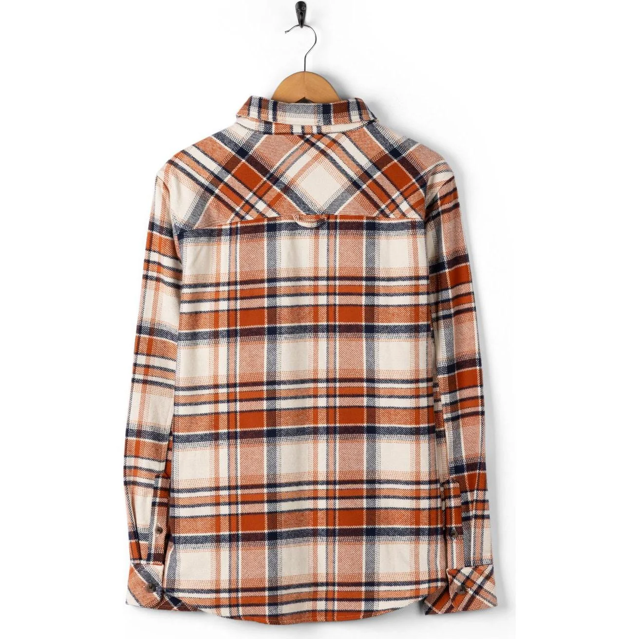 Saltrock Mens Beale Hooded Check Long Sleeve Shirt - Image 7