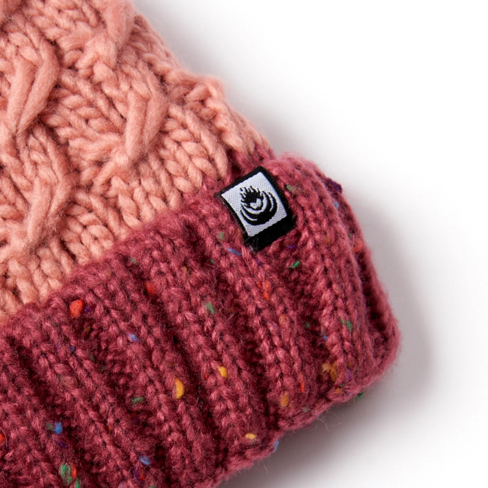 Saltrock Tiree Bobble Hat - Pink - Image 2