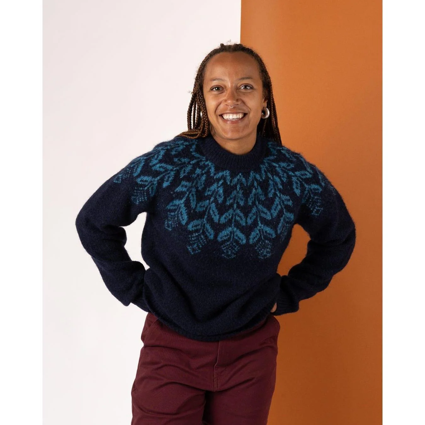 Saltrock Womens Fairisle Pullover Knitwear Jumper - Image 3