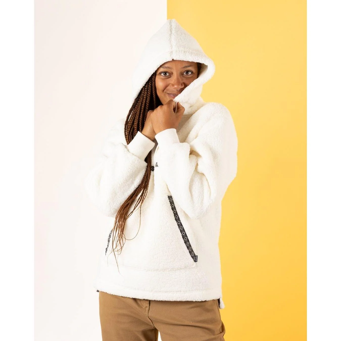 Saltrock Womens Orla Hooded Half Zip Fleece - Image 3