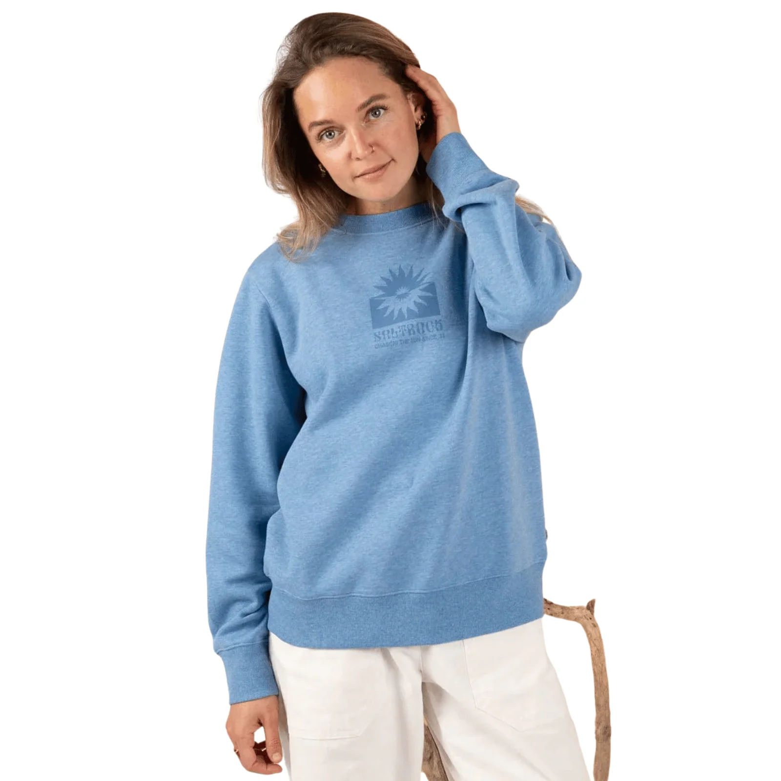 Saltrock Womens Trader Embroidered Sweatshirt - Image 6