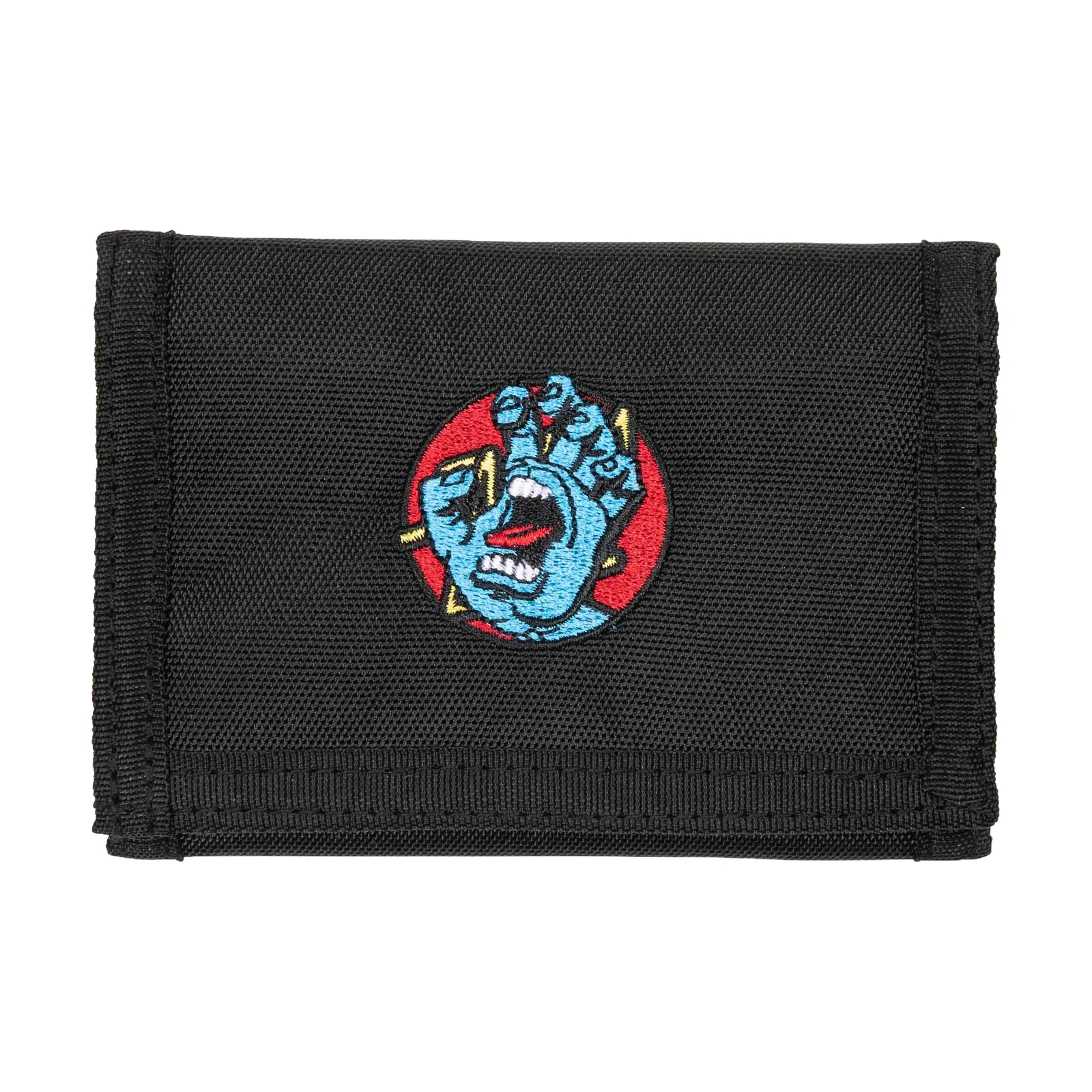 Santa Cruz Mens Hand Dot Wallet - Black - OS