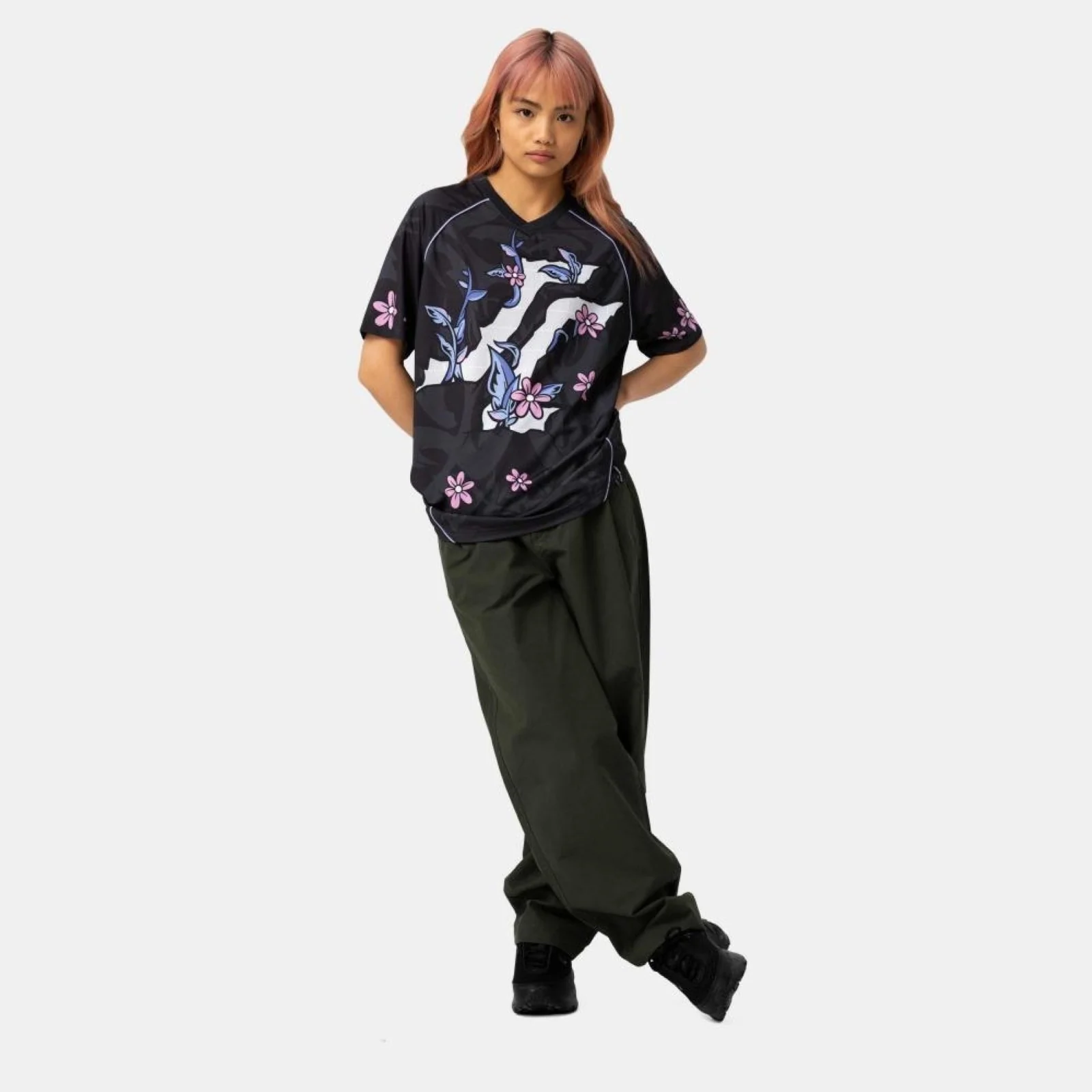 Santa Cruz Womens Flourish Jersey Short Sleeve T-Shirt - Image 3