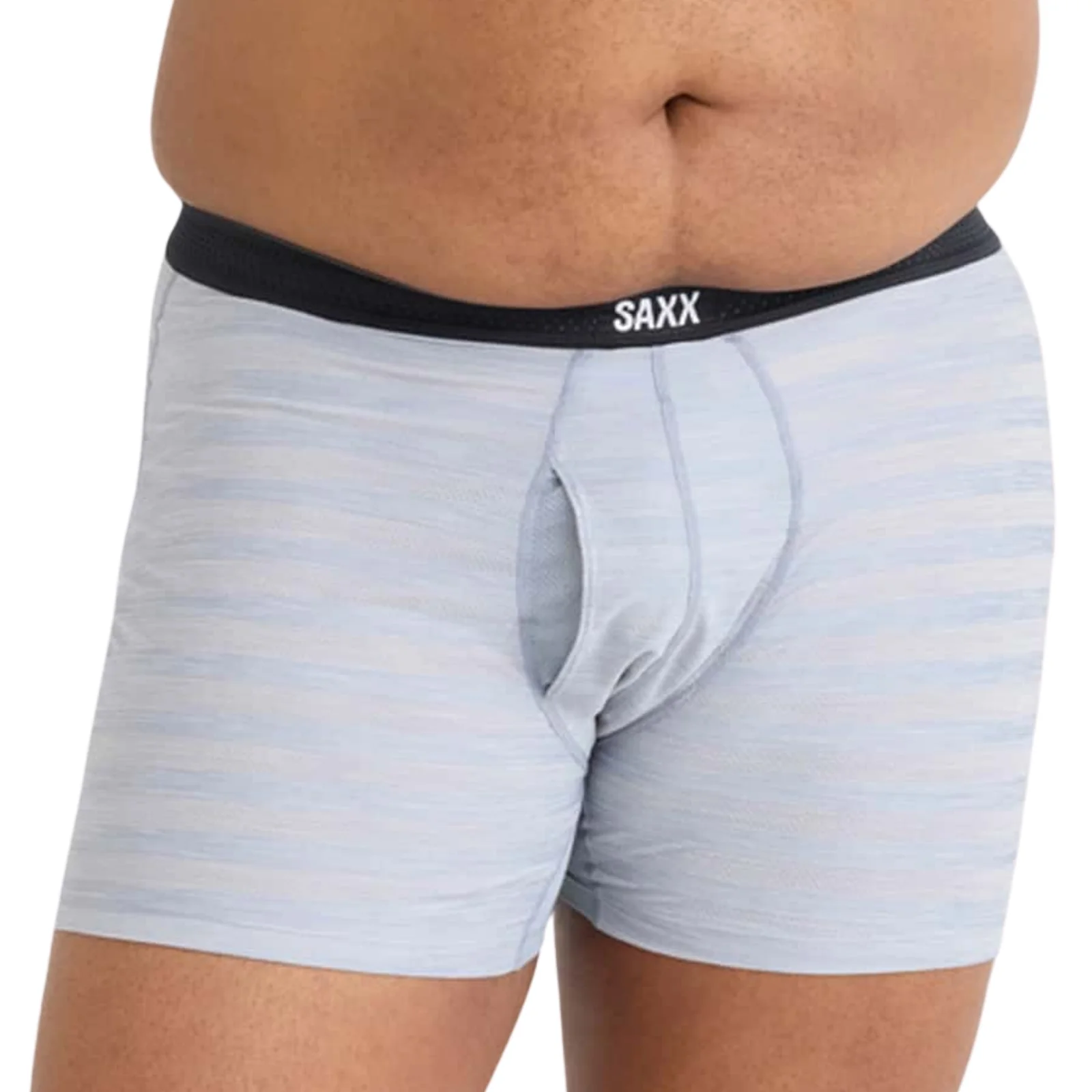 Saxx Mens Droptemp Cooling Mesh Boxer Shorts - Image 2