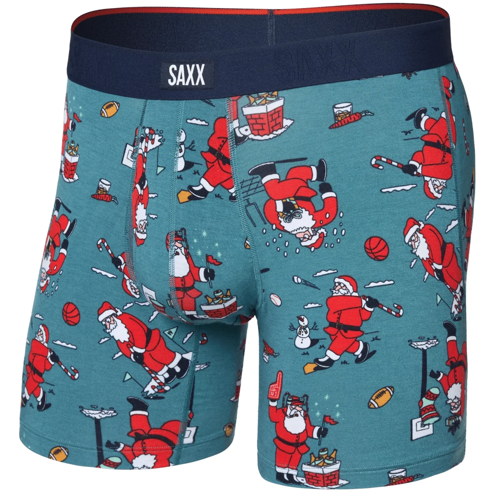 Saxx Mens Vibe Xtra Soft Comfort 6" Boxer Shorts - Image 7
