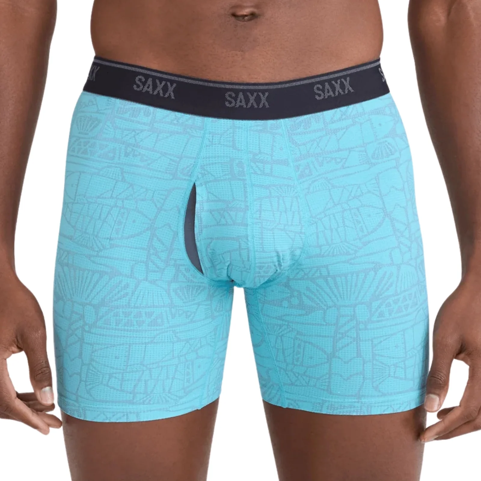 Saxx Pro Mens Quest Quick-dry Mesh Boxer Shorts - Image 6