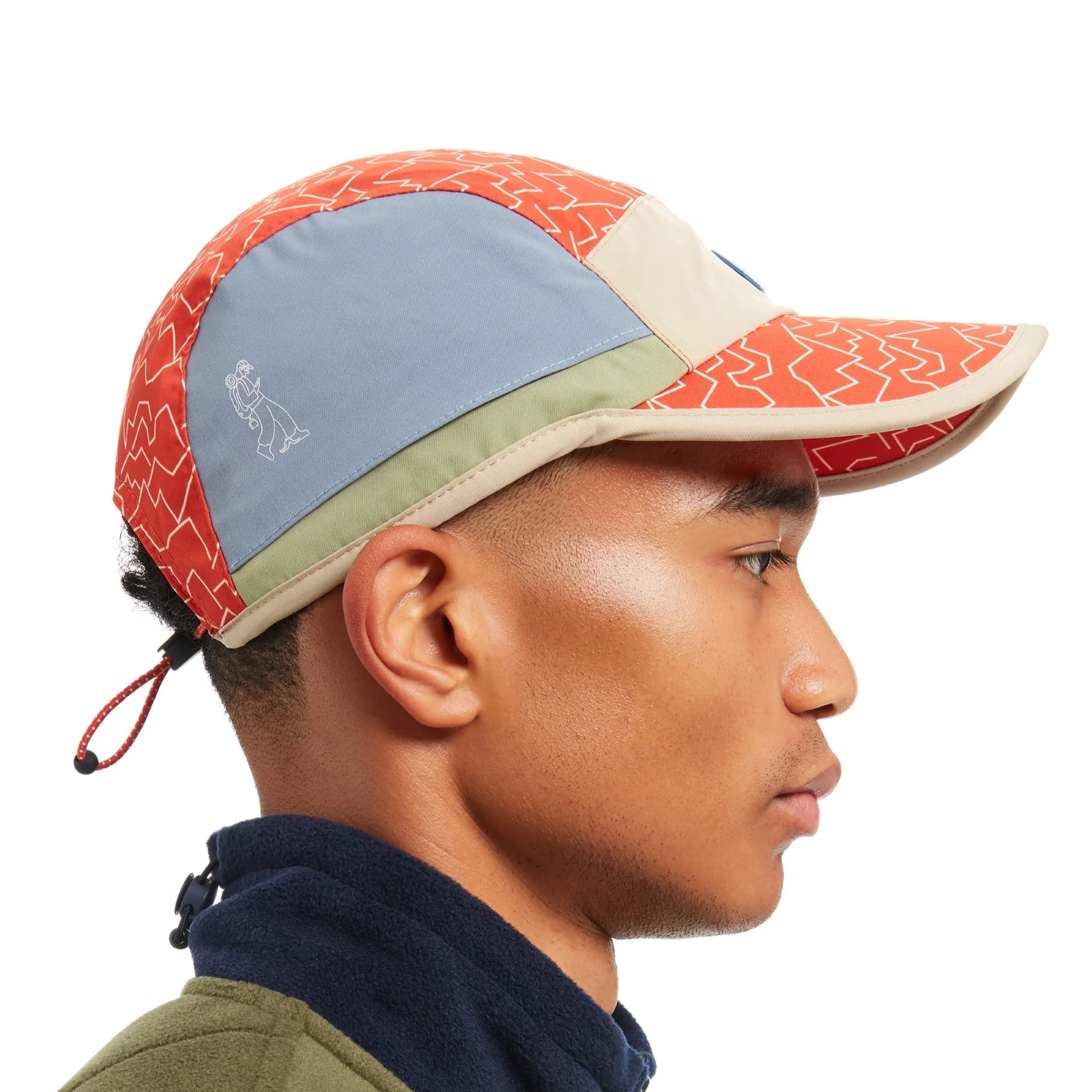 Sealskinz Mens Poringland Print Foldable SPF Hiking Baseball Cap - Image 9