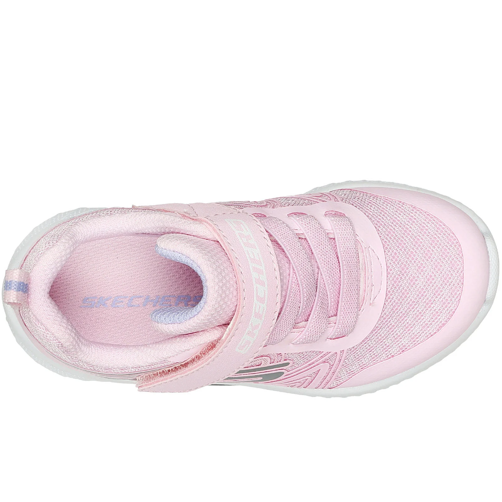 Skechers Kids Microspec Plus Swirl Sweet Trainers - Image 6