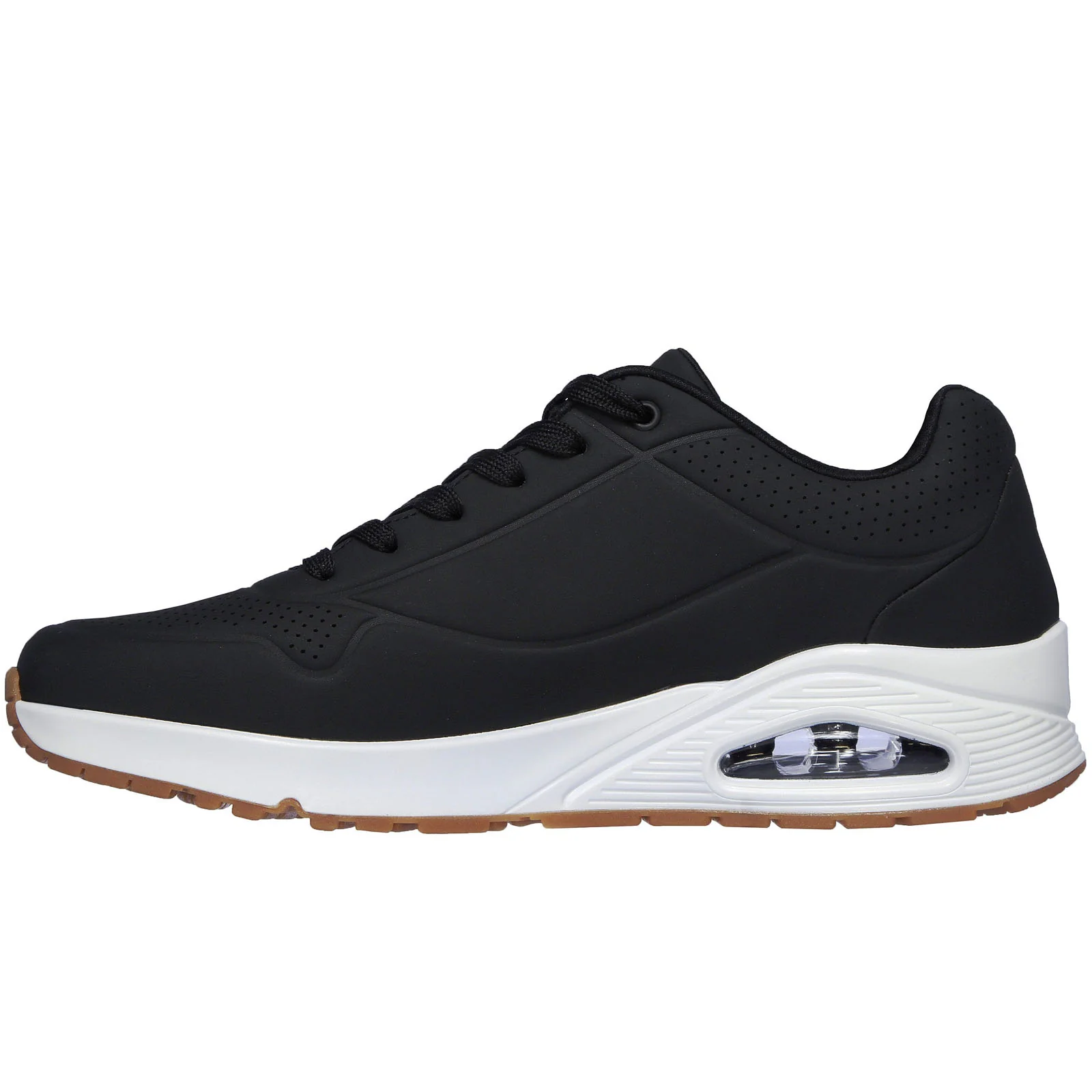 Skechers Mens Uno Stand On Air Memory Foam Skech-Air Trainers - Image 6