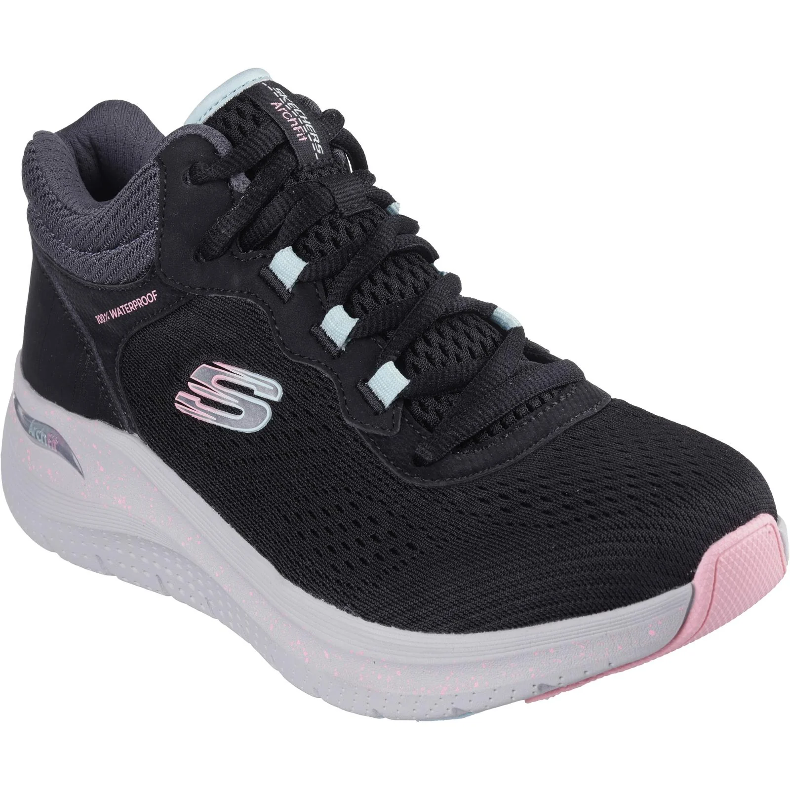 Skechers Womens Arch Fit 2.0 Waterproof Memory Foam Trainers - Image 2