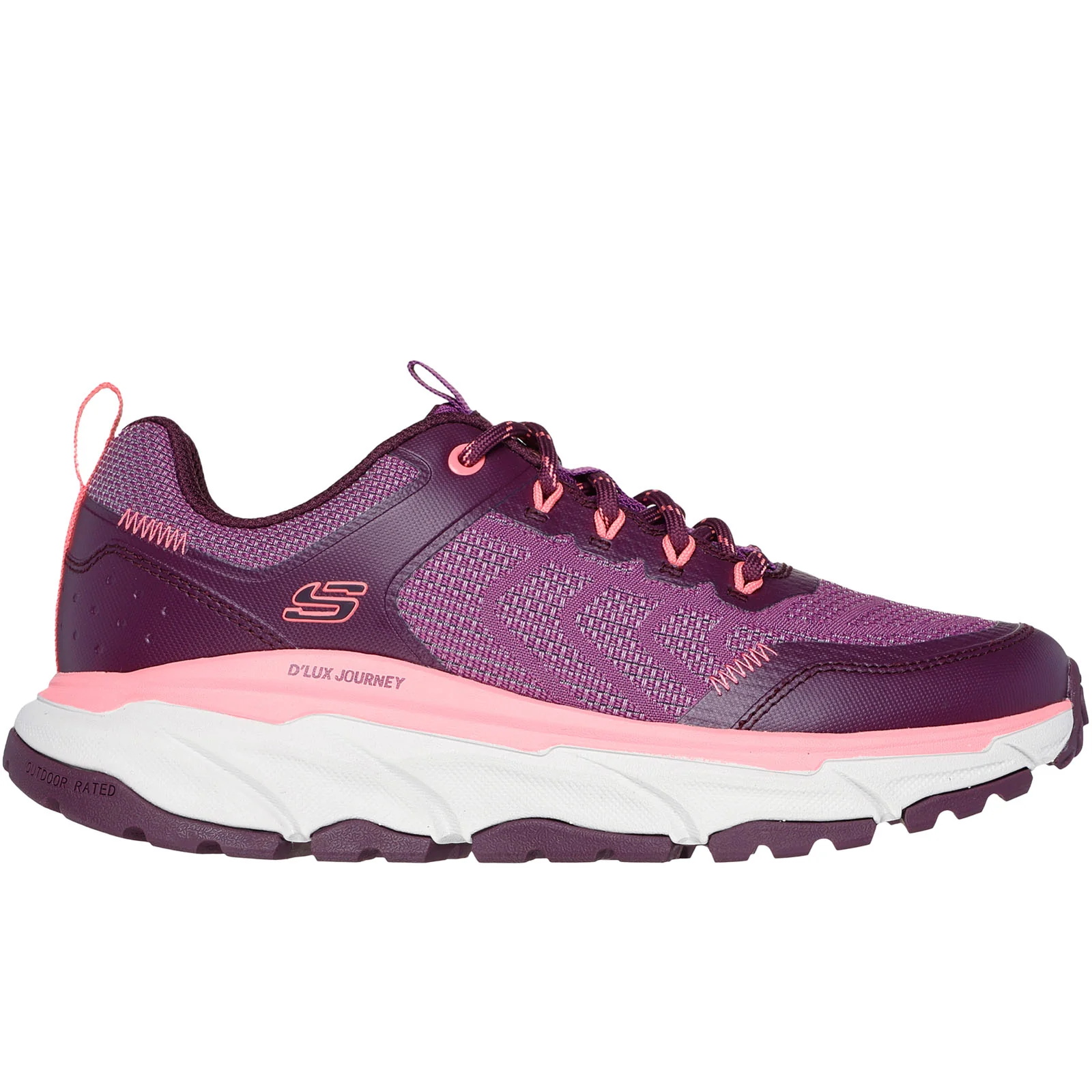 Skechers Womens D'Lux Journey Marigold Outdoor Trail Shoes - Image 3
