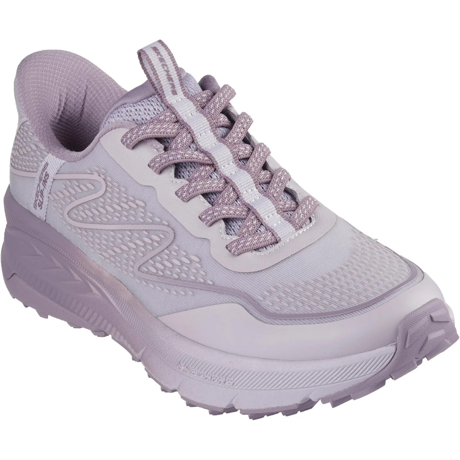 Skechers Womens Switch Back Slip-Ins Memory Foam Trainers - Image 3