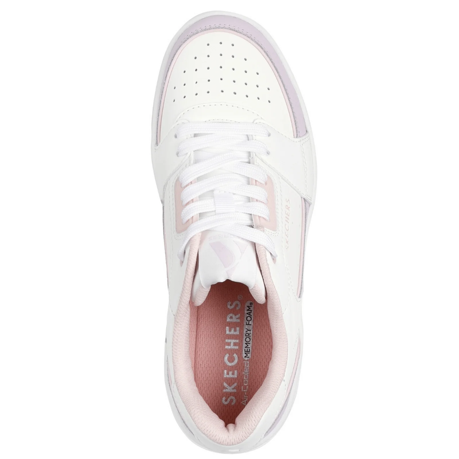Skechers Womens Uno Court Courted Style Trainers - Image 9