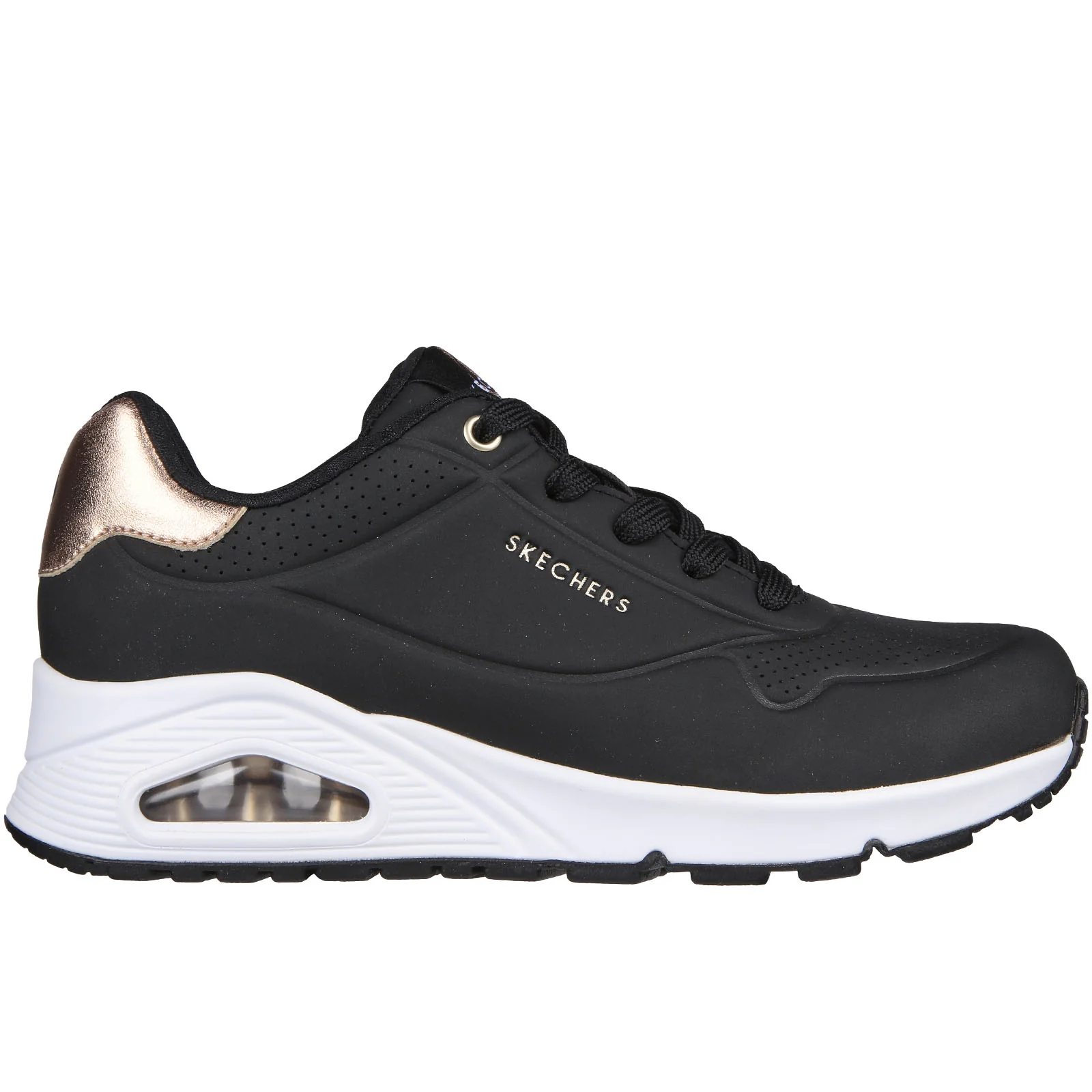 Skechers Womens Uno Golden Air Memory Foam Trainers - Image 2