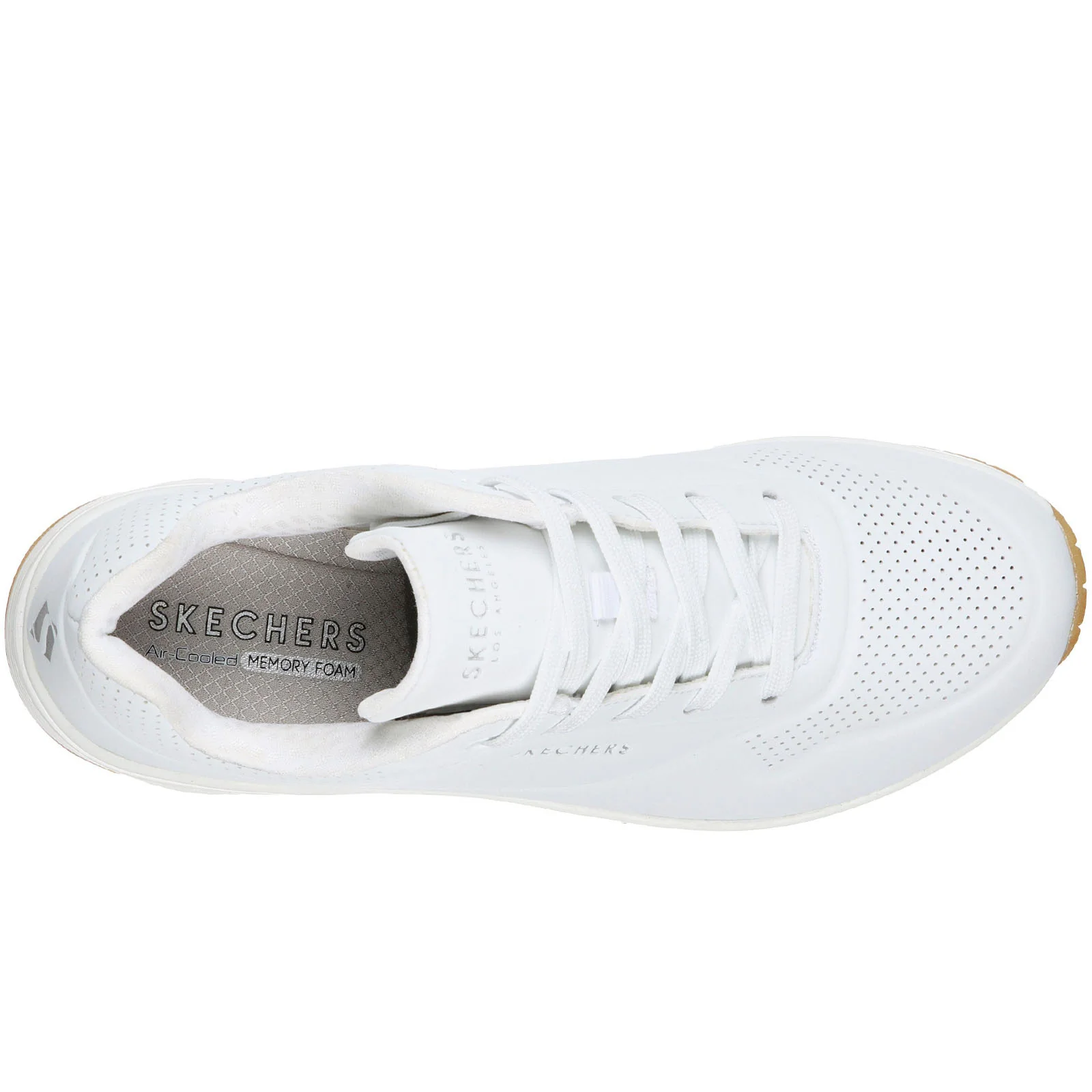 Skechers Womens Uno Stand On Air Memory Foam Skech-Air Trainers - Image 15