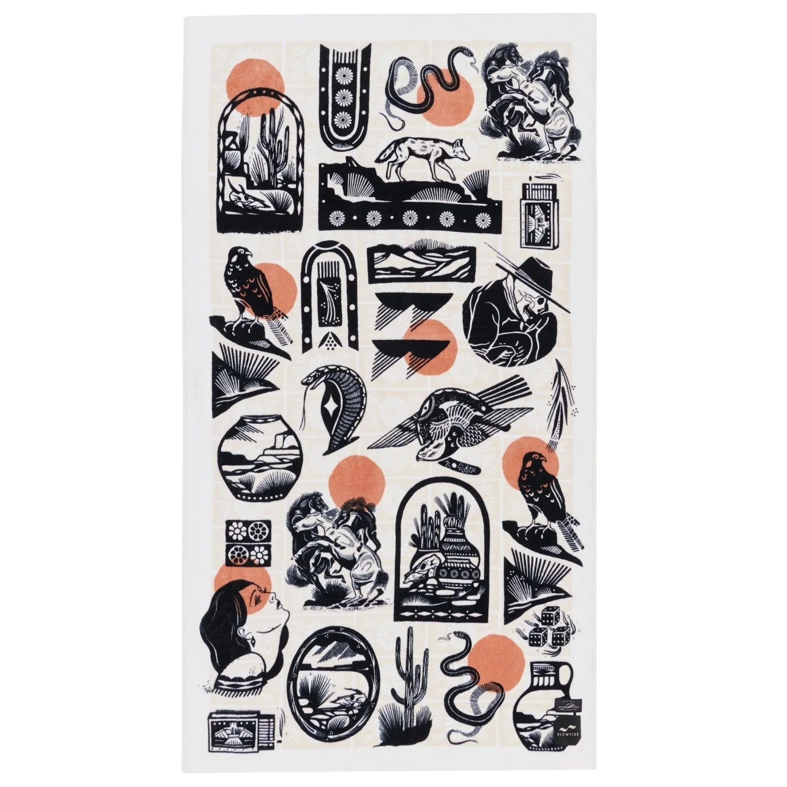 Slowtide Mudgett Absorbent Beach Towel - Multi