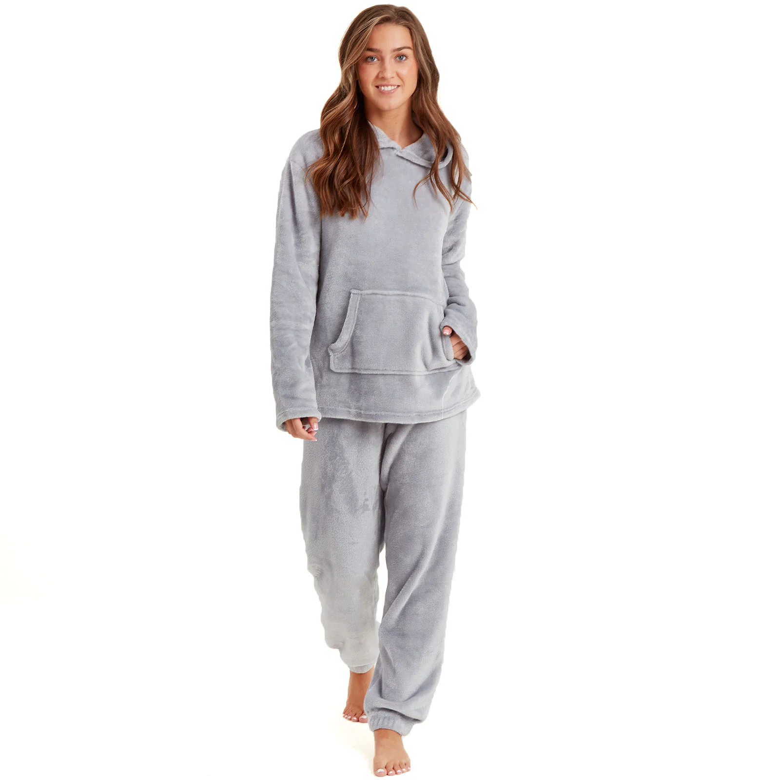 Snuggaroo Womens Soft Fleece Hooded Loungewear Set - Image 23