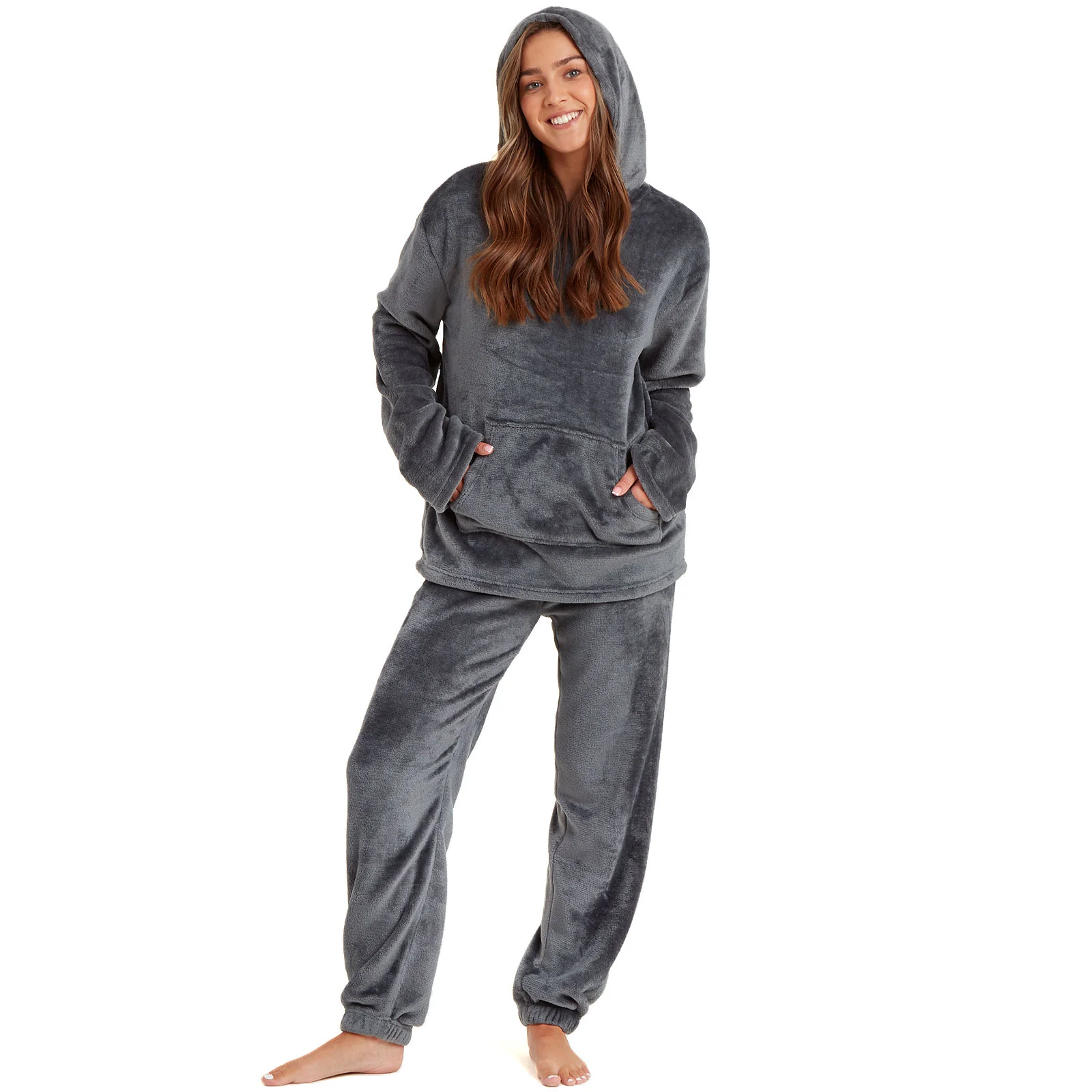Snuggaroo Womens Soft Fleece Hooded Loungewear Set - Image 29