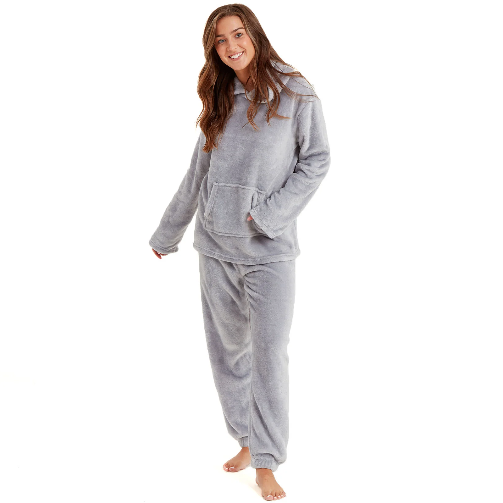 Snuggaroo Womens Soft Fleece Hooded Loungewear Set - Image 30