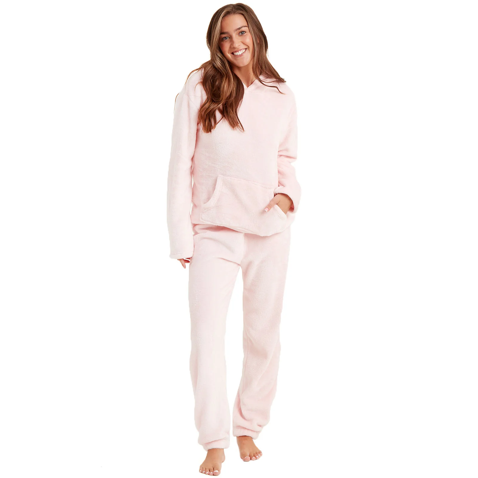 Snuggaroo Womens Soft Fleece Hooded Loungewear Set - Image 31