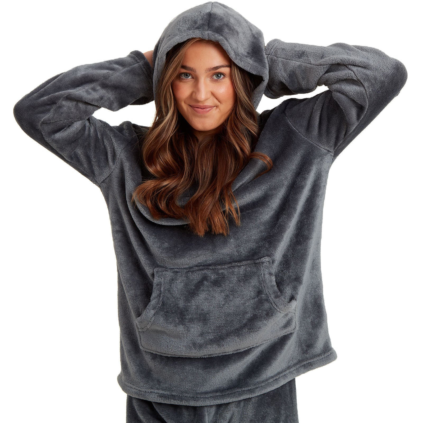 Snuggaroo Womens Soft Fleece Hooded Loungewear Set - Image 41
