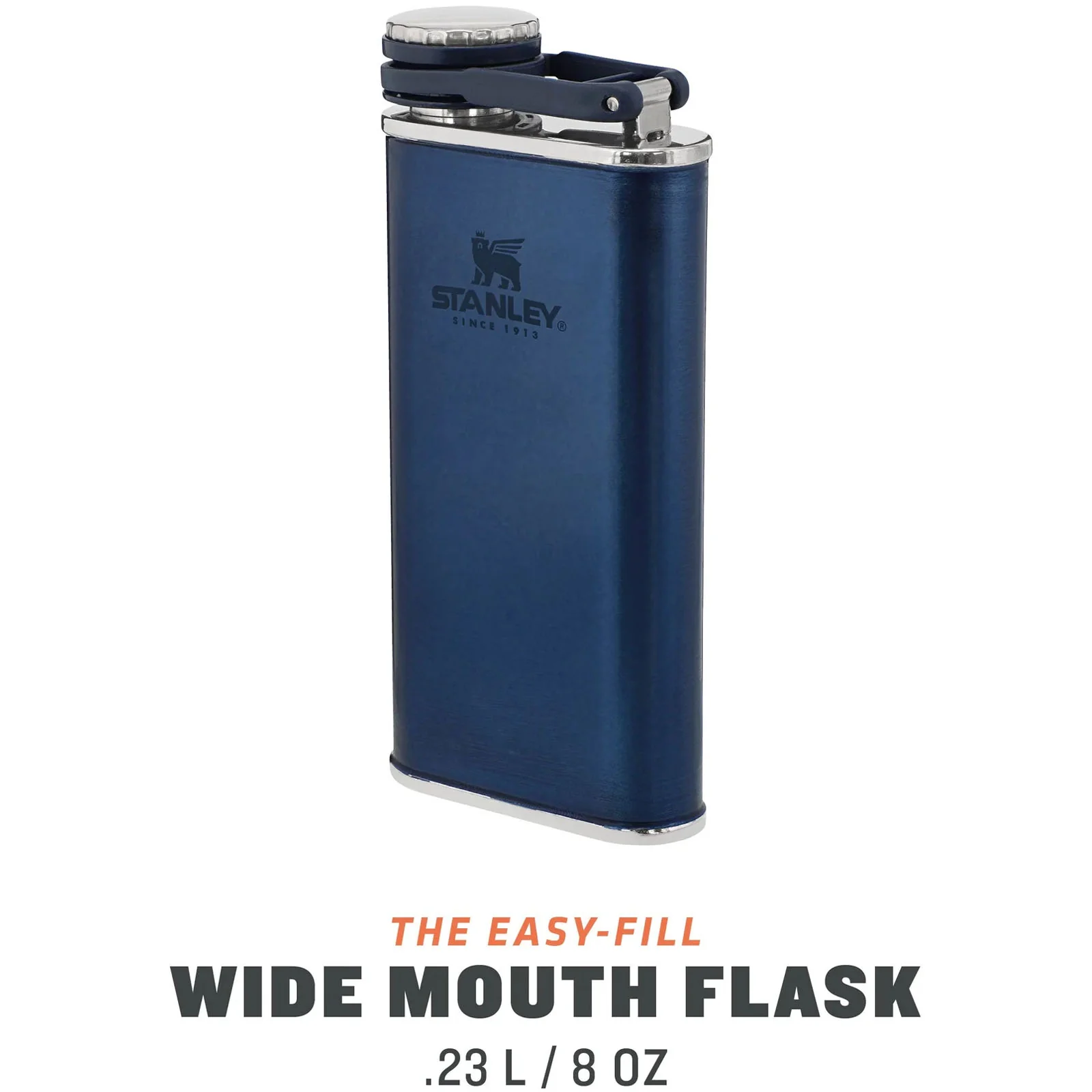 Stanley 0.23L Classic Easy Fill Wide Mouth Travel Hip Flask - Image 11