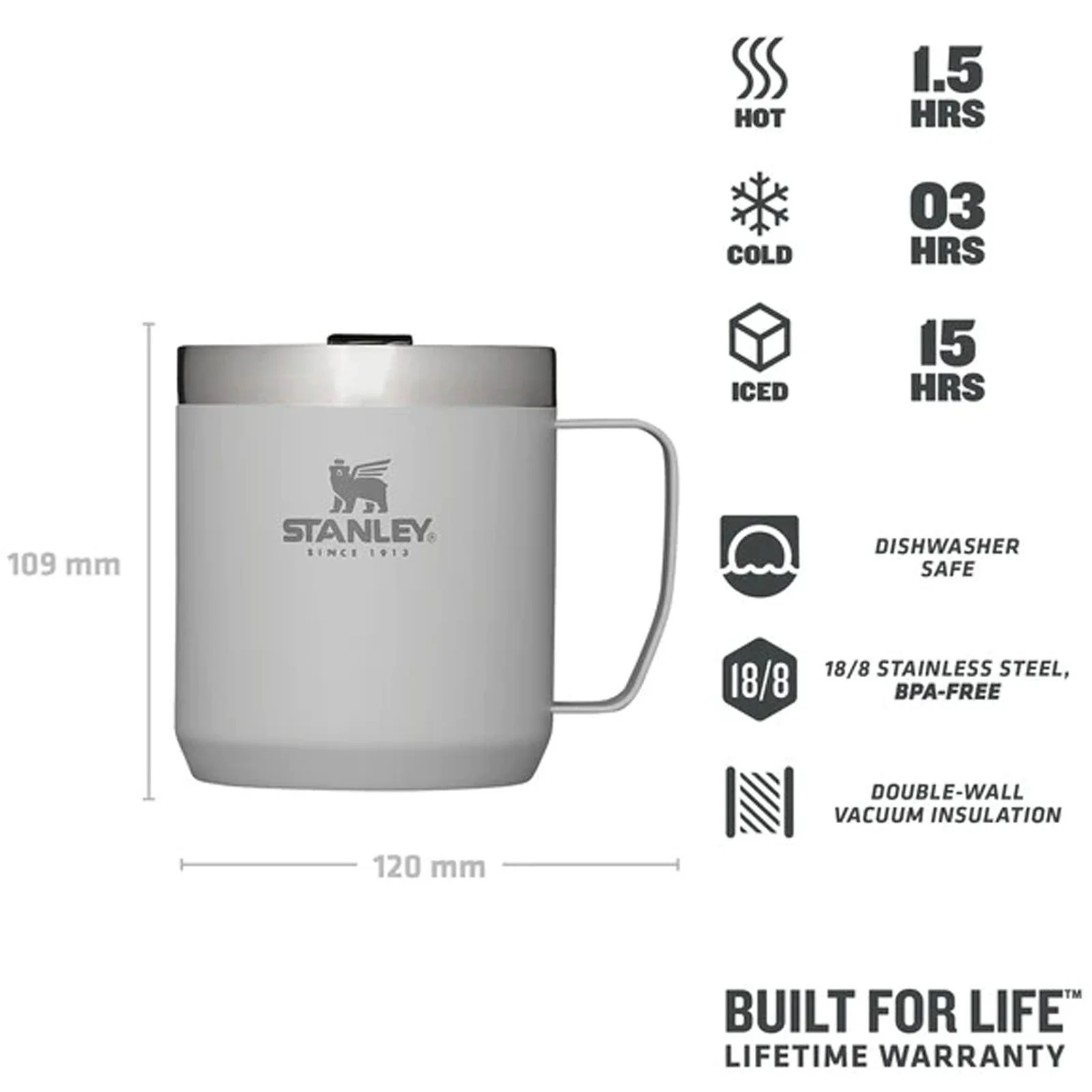Stanley Everyday Camp Mug 0.35L Travel Mug - Image 30