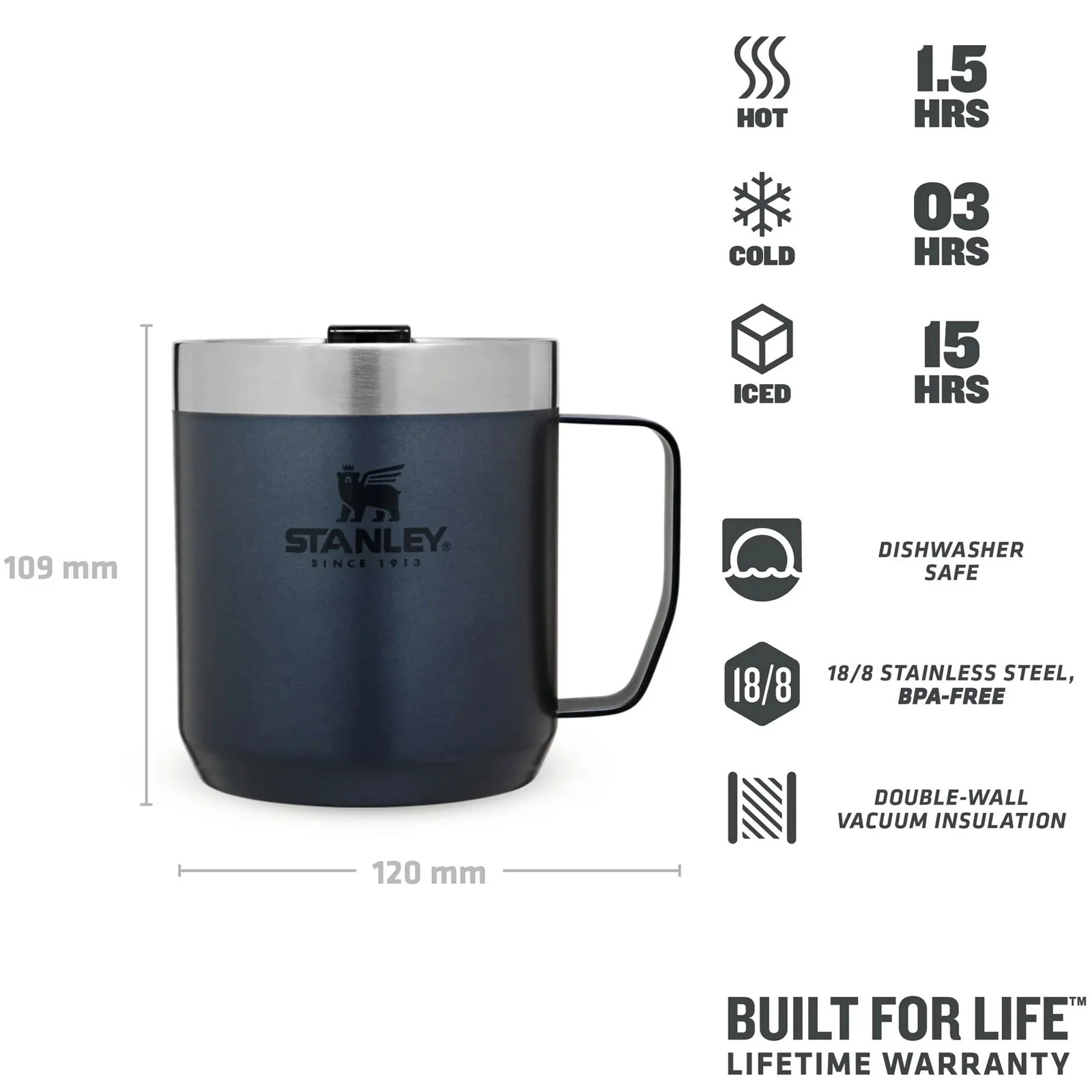 Stanley Everyday Camp Mug 0.35L Travel Mug - Image 33