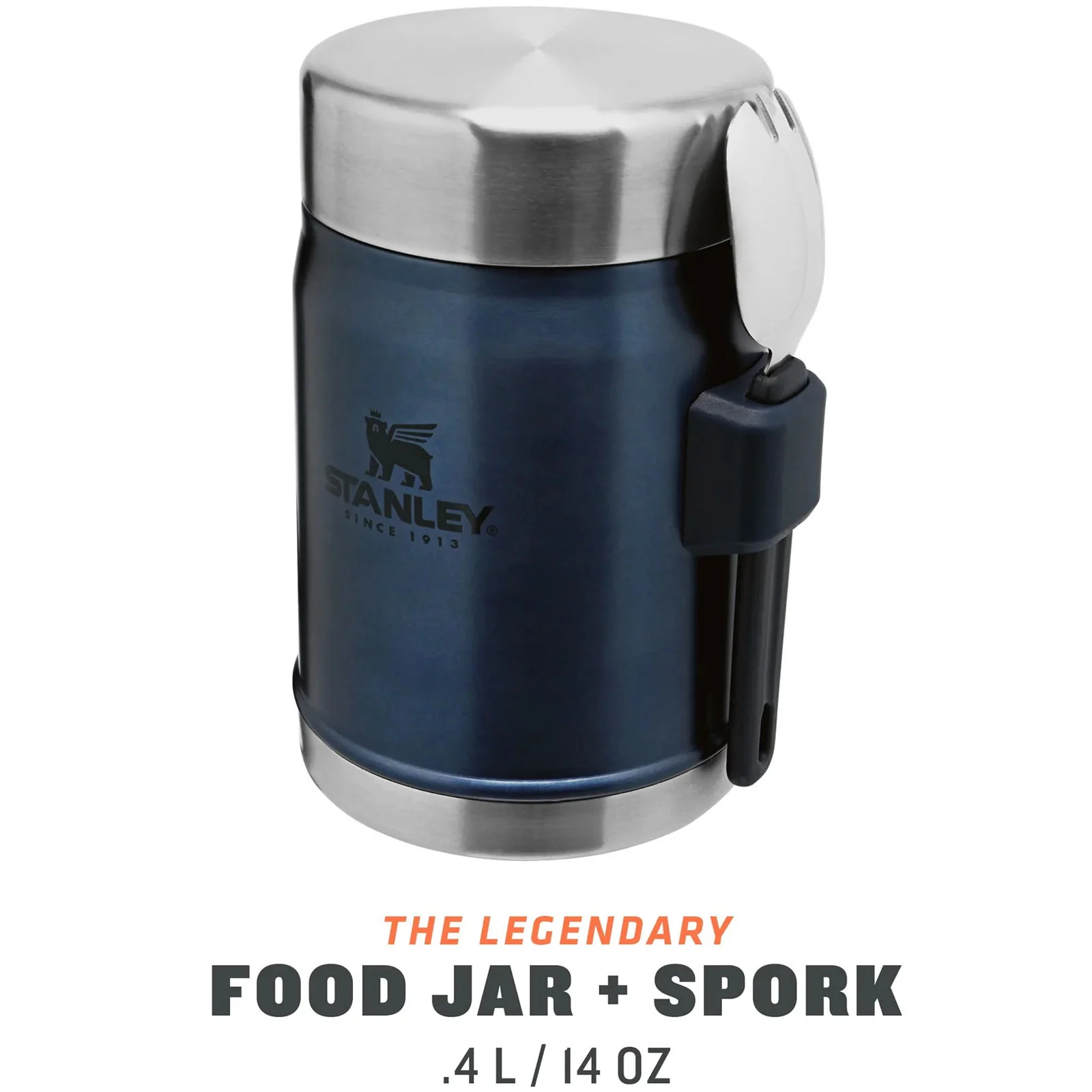 Stanley Classic Legendary 0.4L Thermal Food Jar + Spork - Image 28