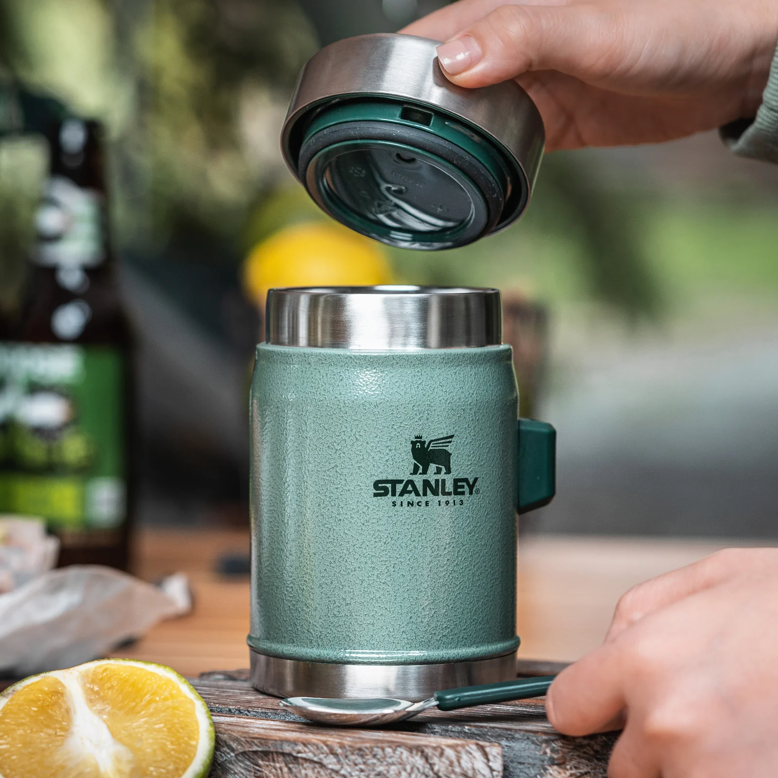 Stanley Classic Legendary 0.4L Thermal Food Jar + Spork - Image 50
