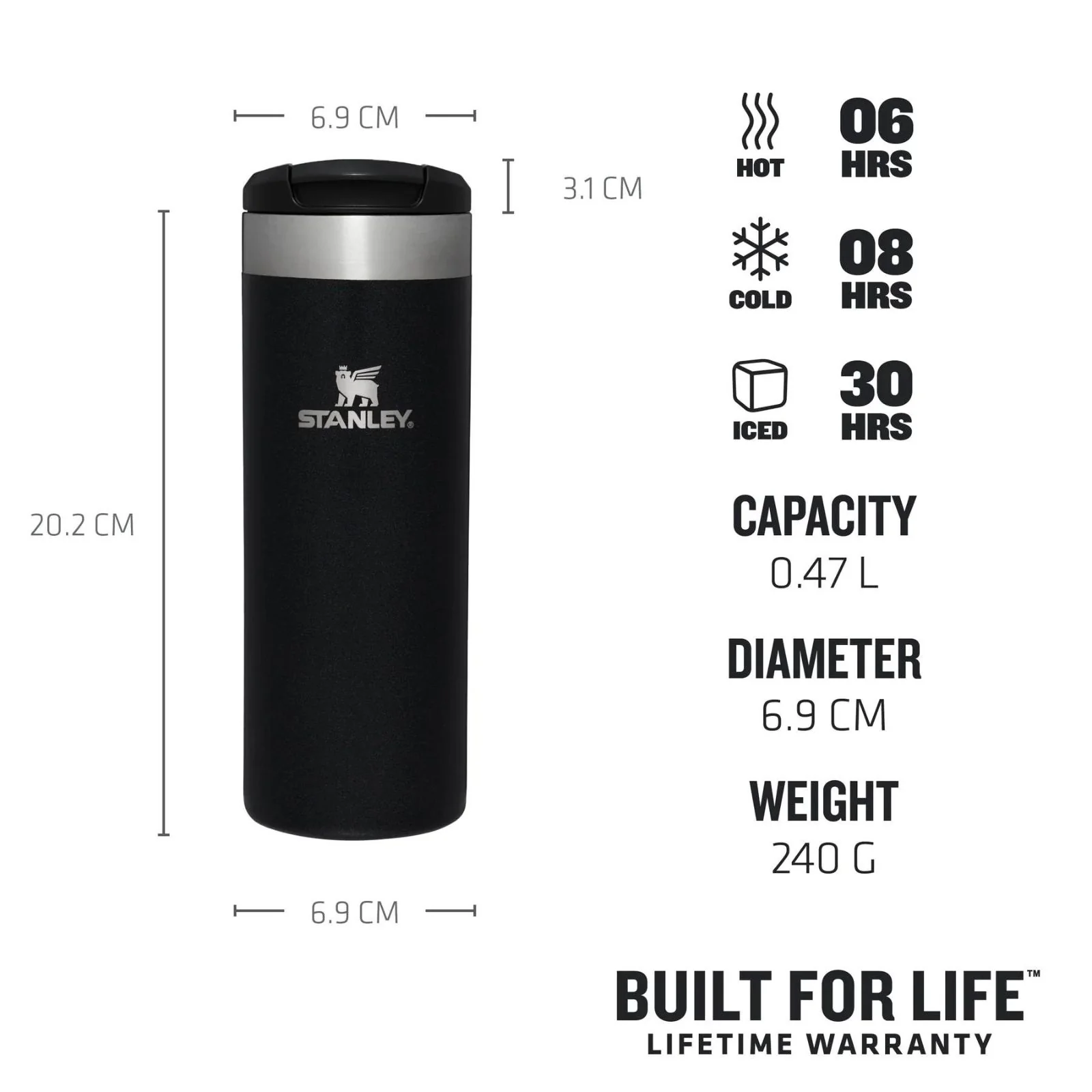 Stanley the Aerolight 0.47L Leakproof Drink-Through Lid Transit Mug - Image 25