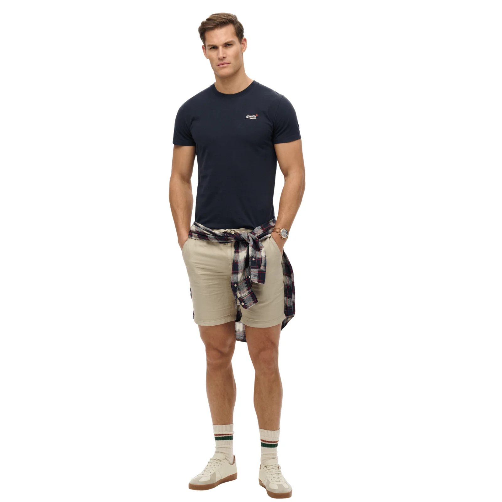 Superdry Mens Essential Contrast Short Sleeve T-Shirt - Image 9